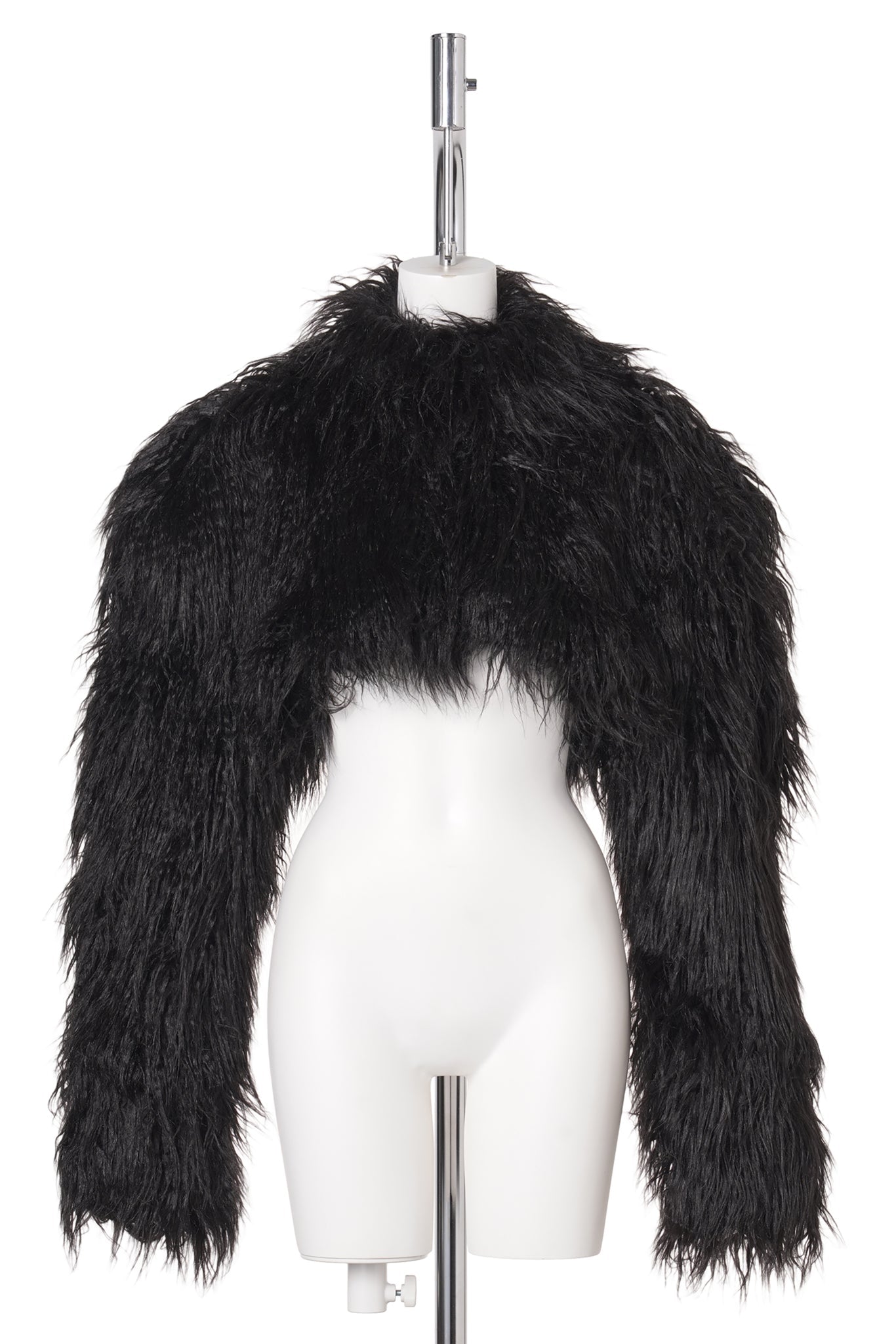 DIVA FAUX FUR BOLERO / BLACK