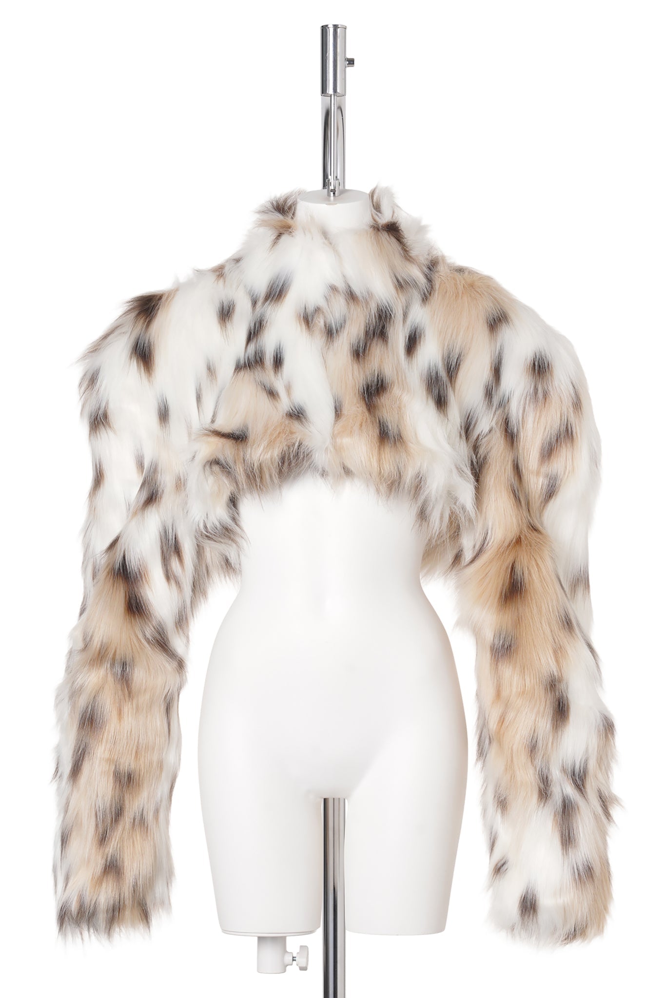 DIVA FAUX FUR BOLERO / SNOW LYNX