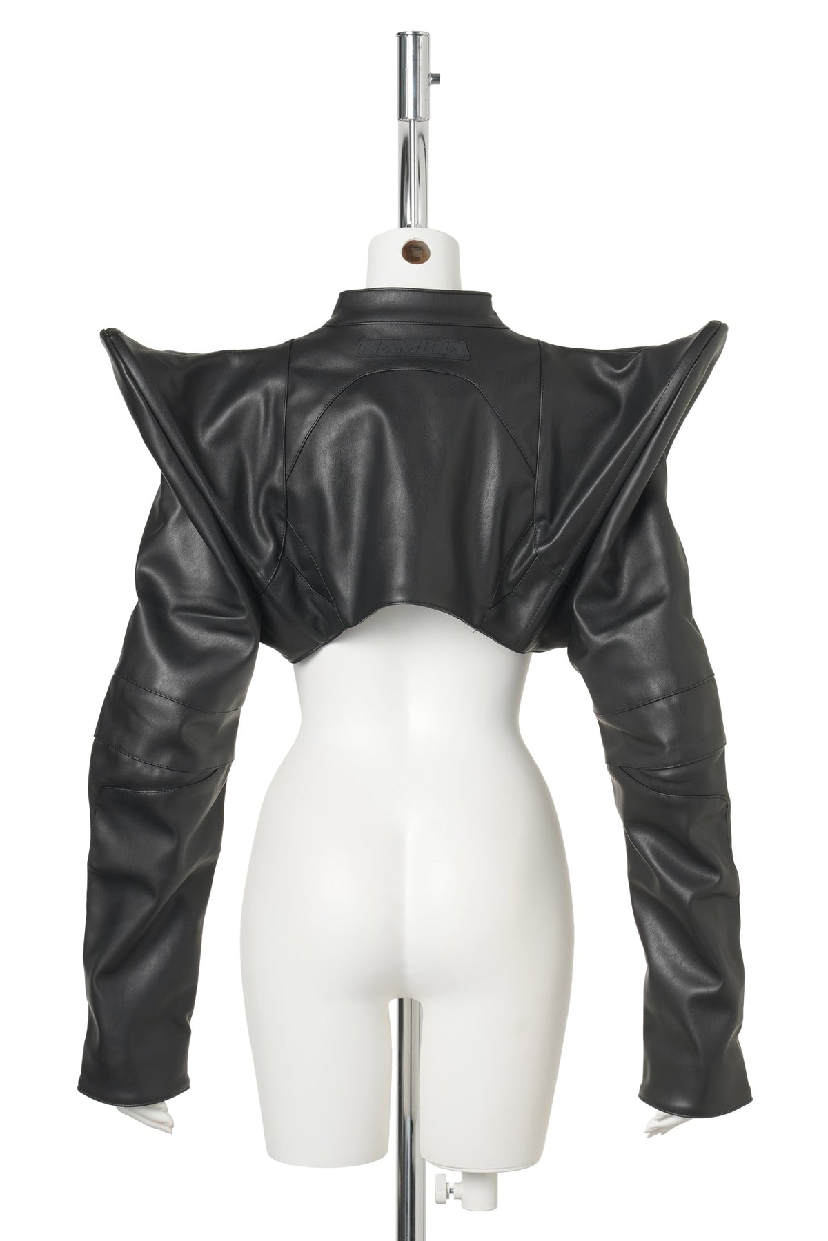 SPIKE MOTO BOLERO JACKET / BLACK