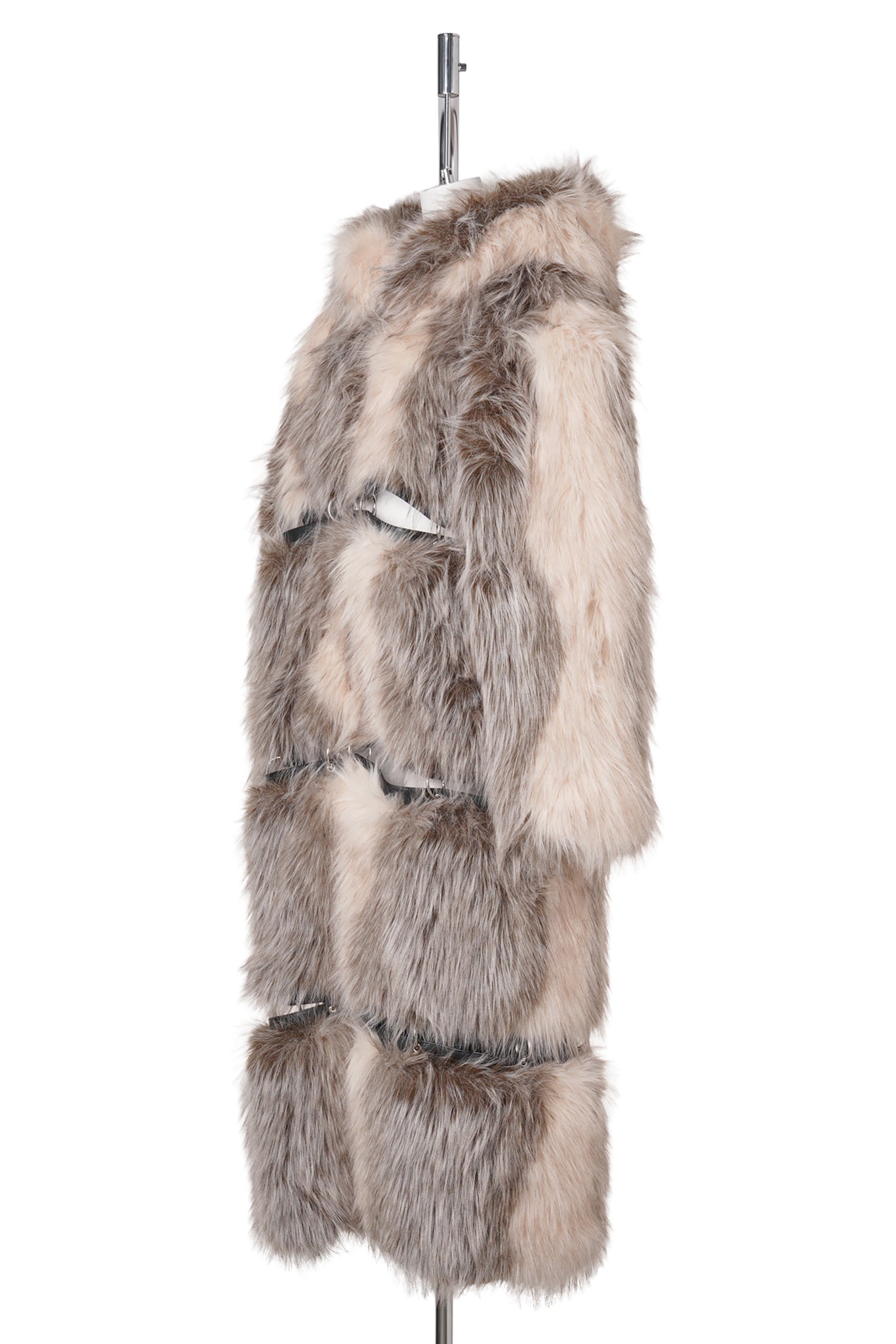 VIP FAUX FUR COAT / DUNE