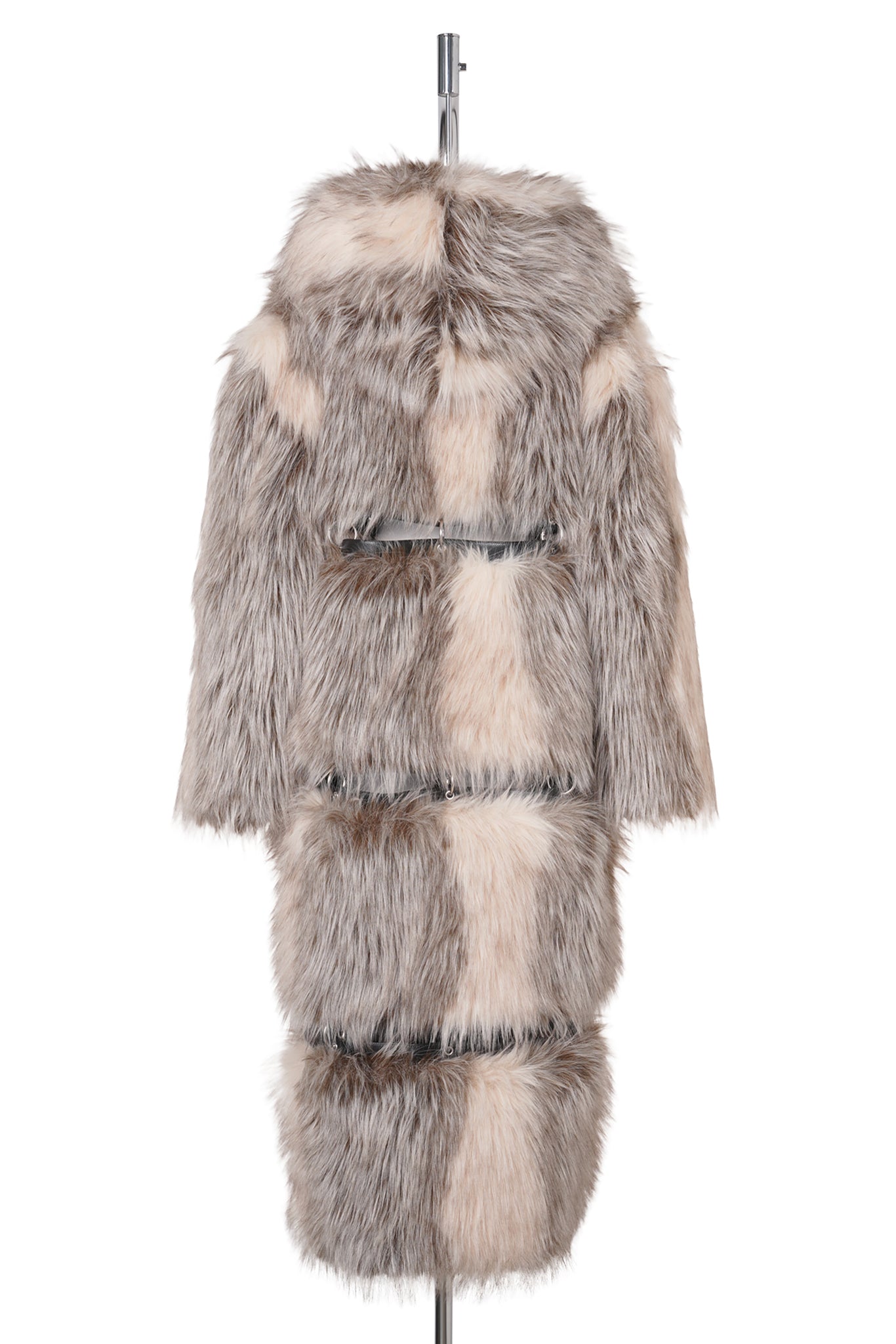 VIP FAUX FUR COAT / DUNE