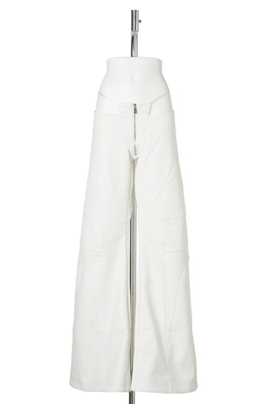 OVERSIZE THONG PANTS / WHITE