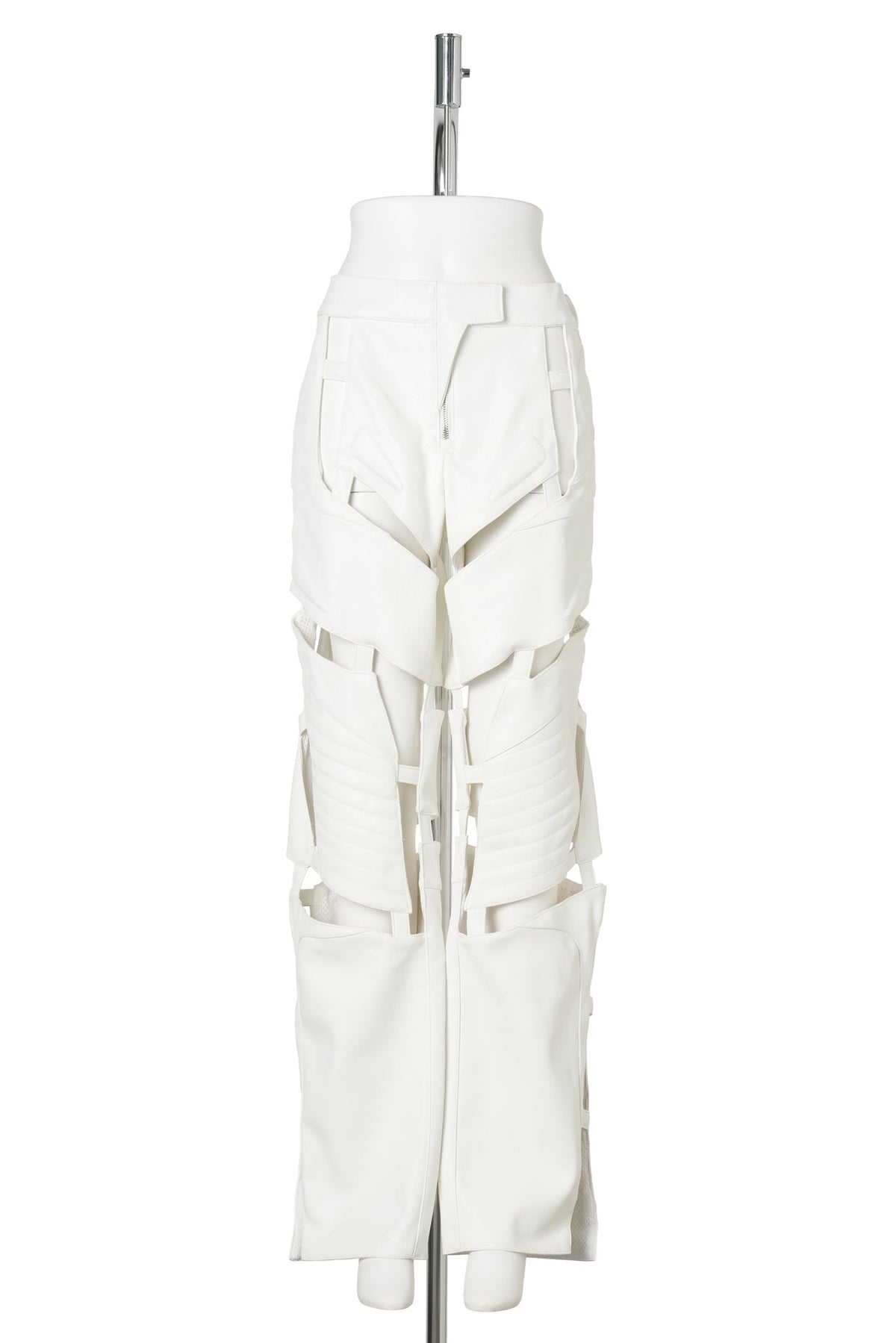 BIKER FLOATING PANTS / WHITE