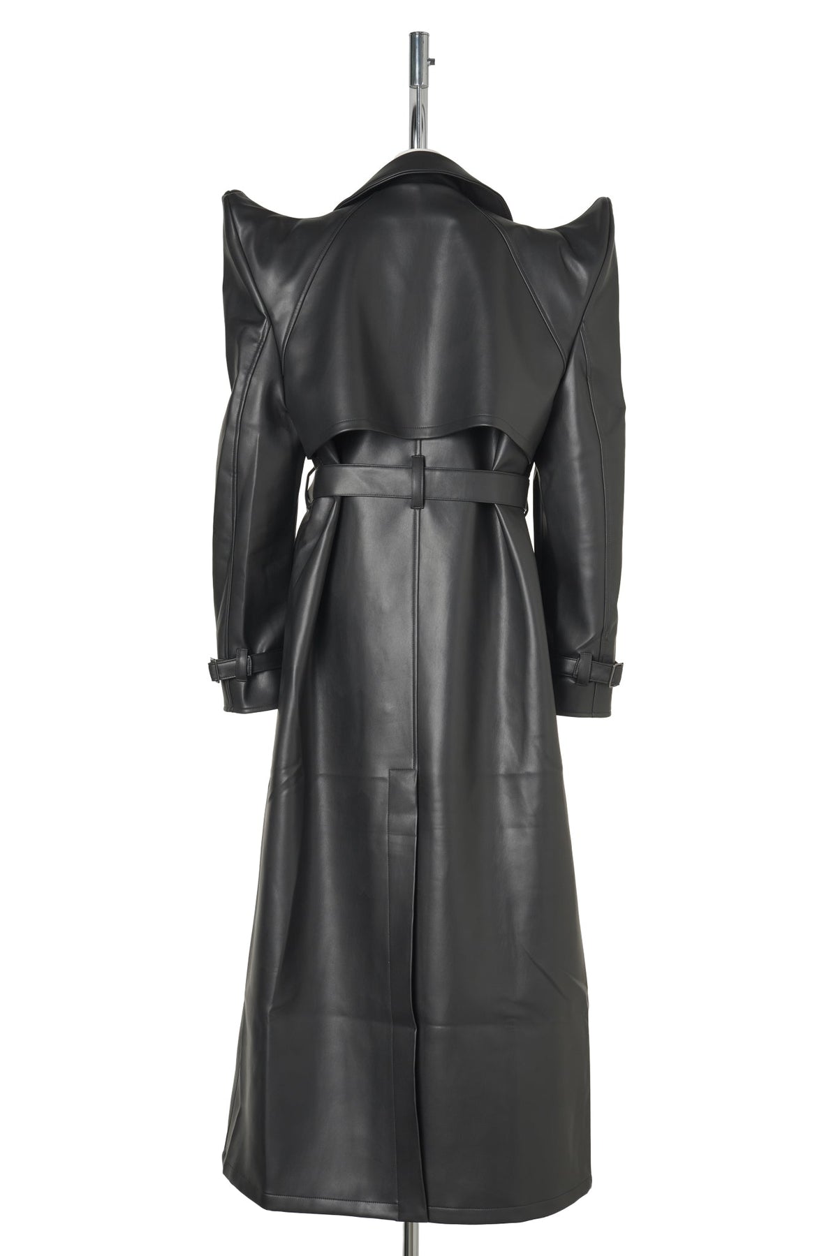 DOOMSDAY TRENCH COAT / BLACK