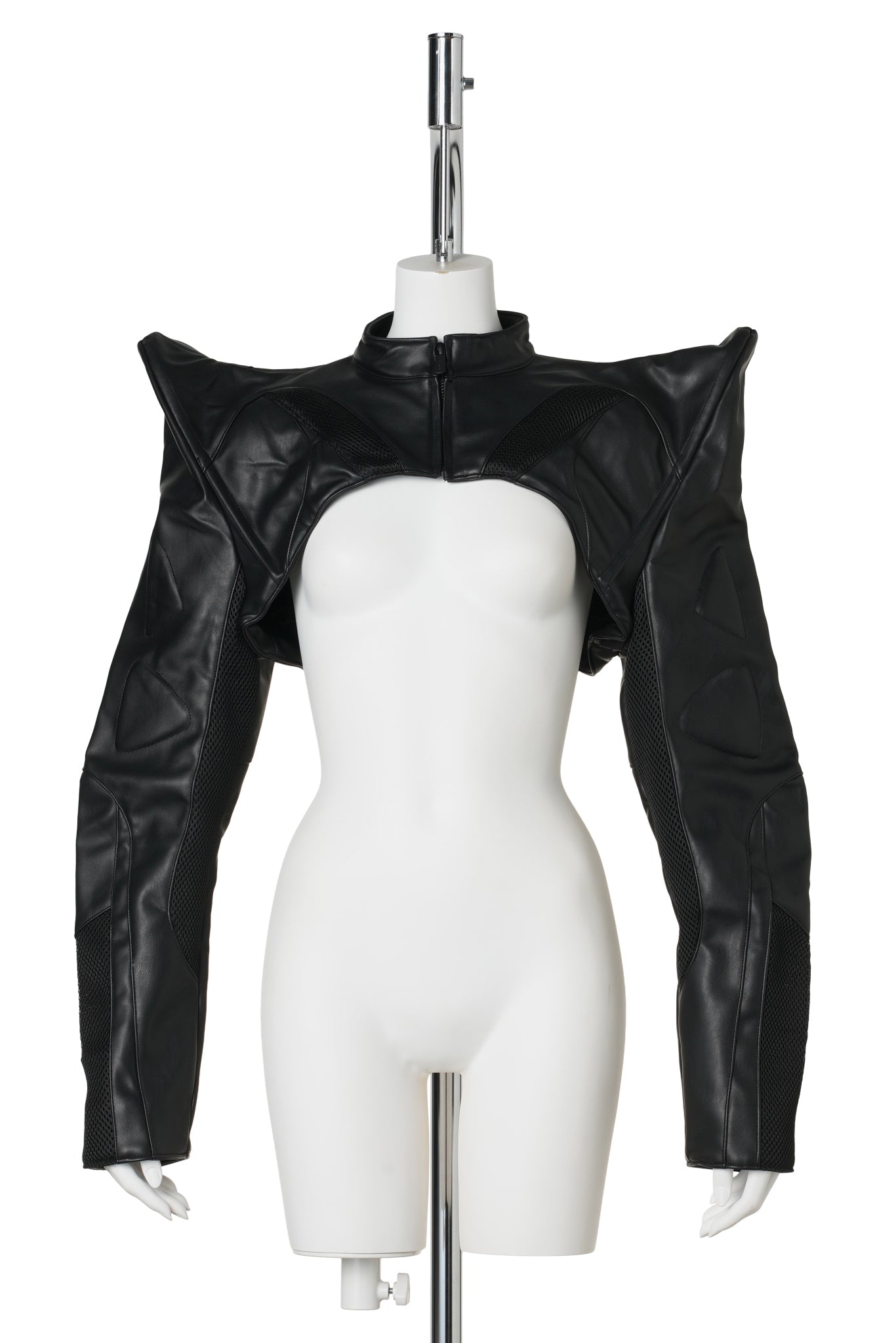 OCTANE MOTO SPIKE BOLERO JACKET / BLACK