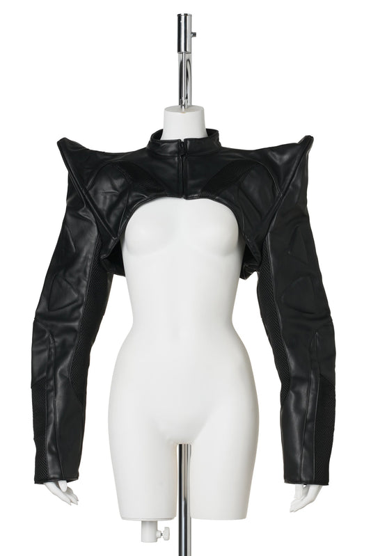 OCTANE MOTO SPIKE BOLERO JACKET / BLACK