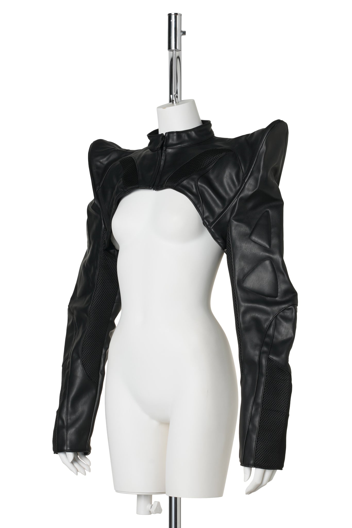 OCTANE MOTO SPIKE BOLERO JACKET / BLACK