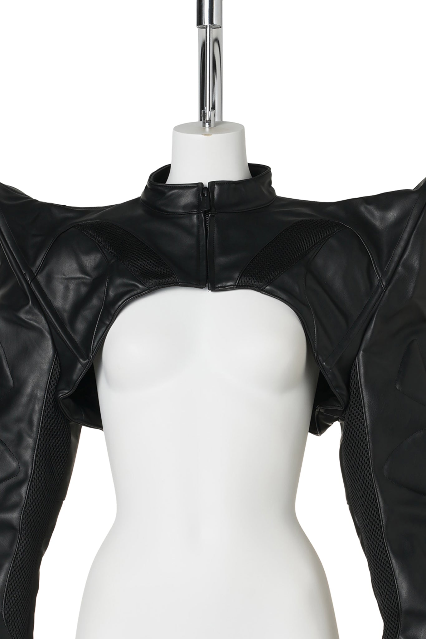 OCTANE MOTO SPIKE BOLERO JACKET / BLACK