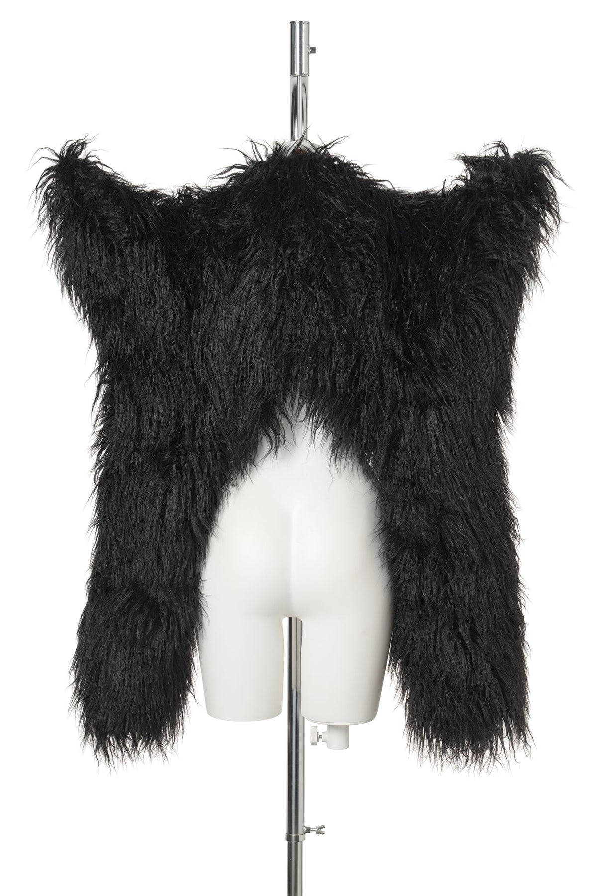 DOOMSDAY FUR BOLERO JACKET / BLACK