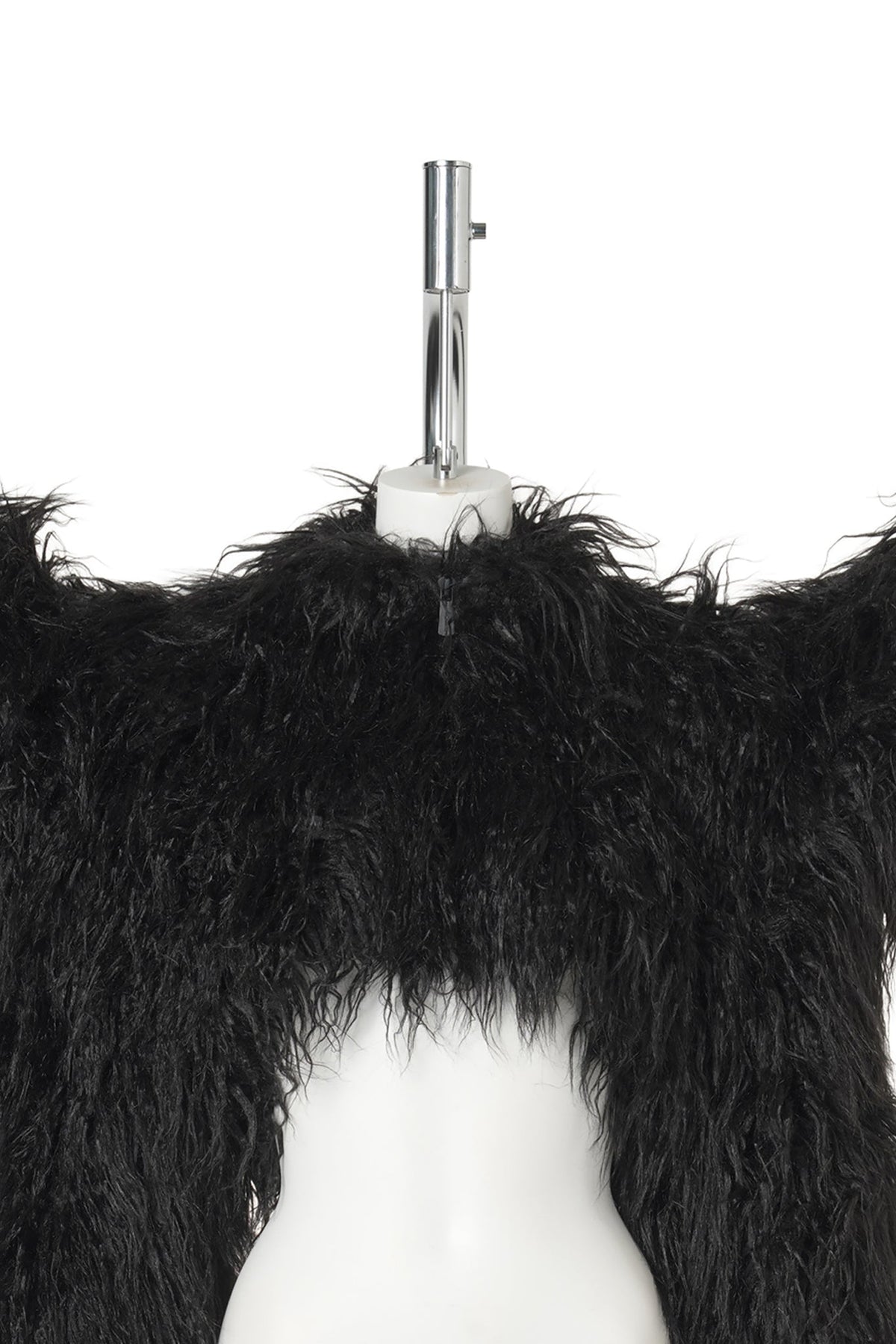 DOOMSDAY FUR BOLERO JACKET / BLACK
