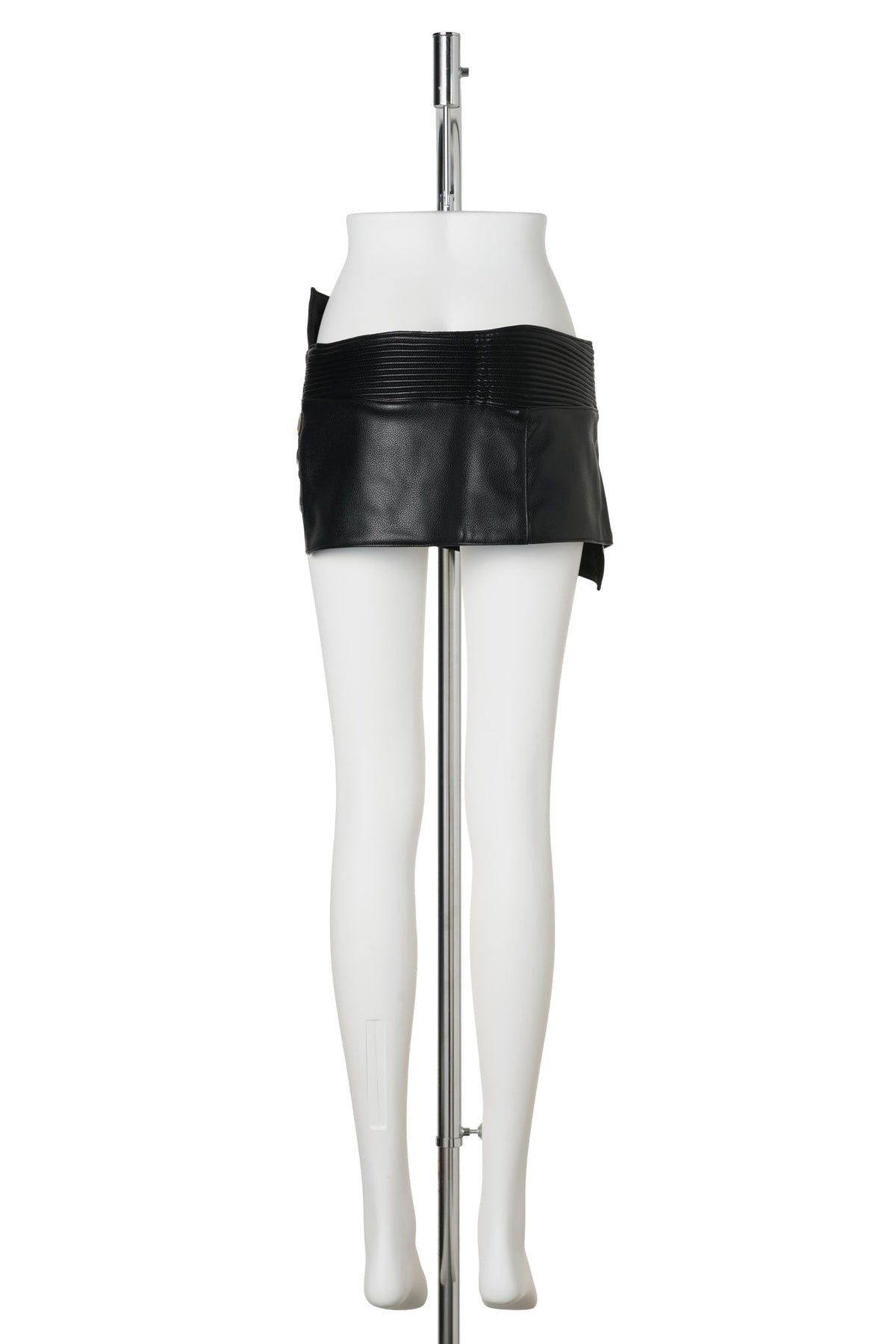 OCTANE MINI SKIRT / BLACK/WHITE