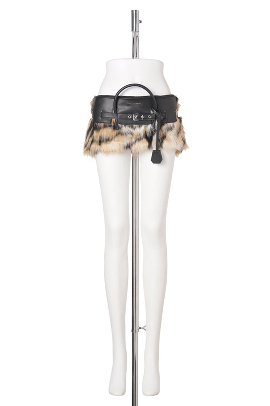 HEIRESS HANDBAG MINI SKIRT / TIGER