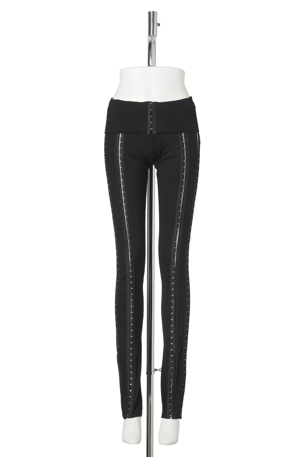 DARLING HOOK TAPE PANTS / BLACK