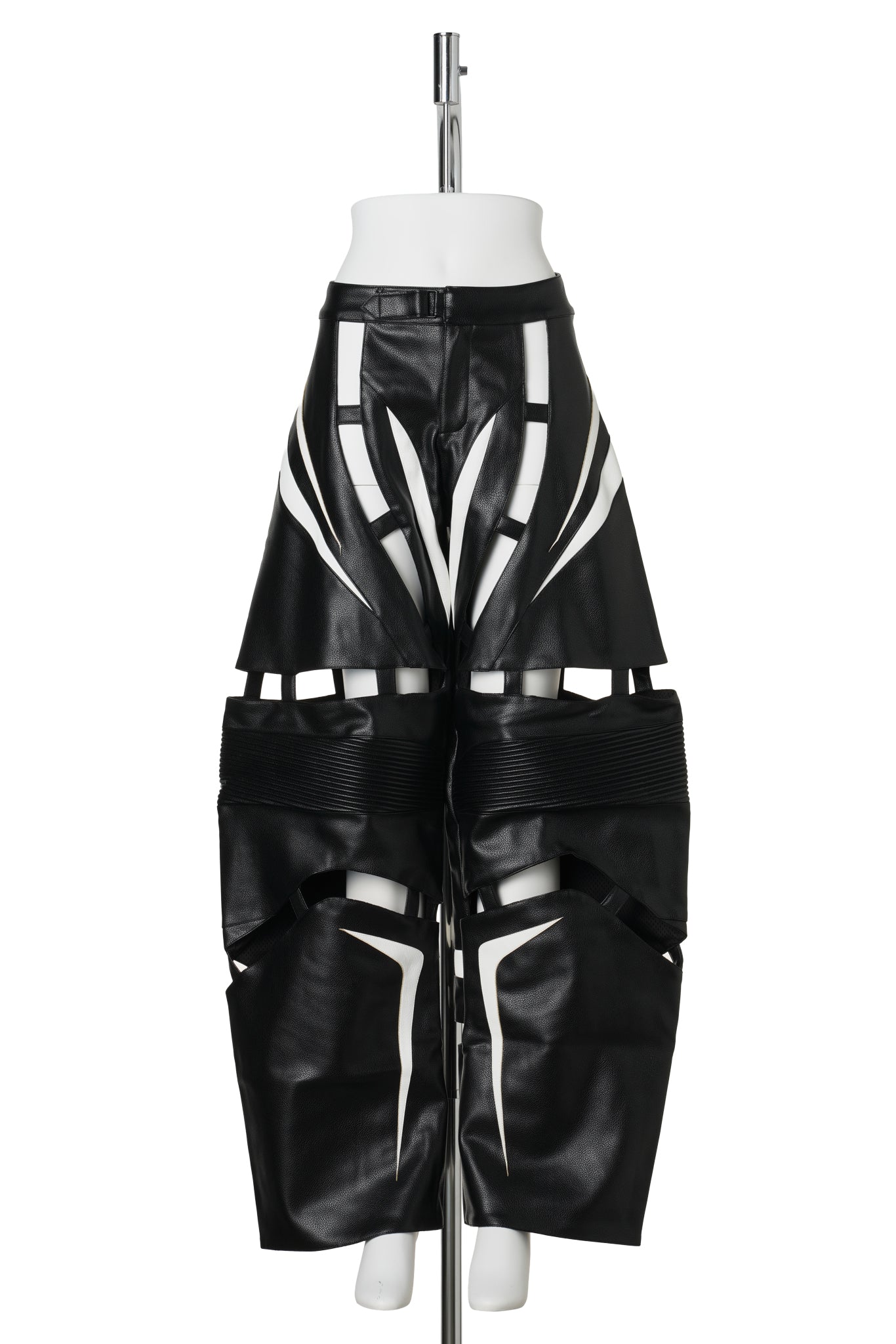OCTANE FLOATING MOTO PANTS / BLACK/WHITE