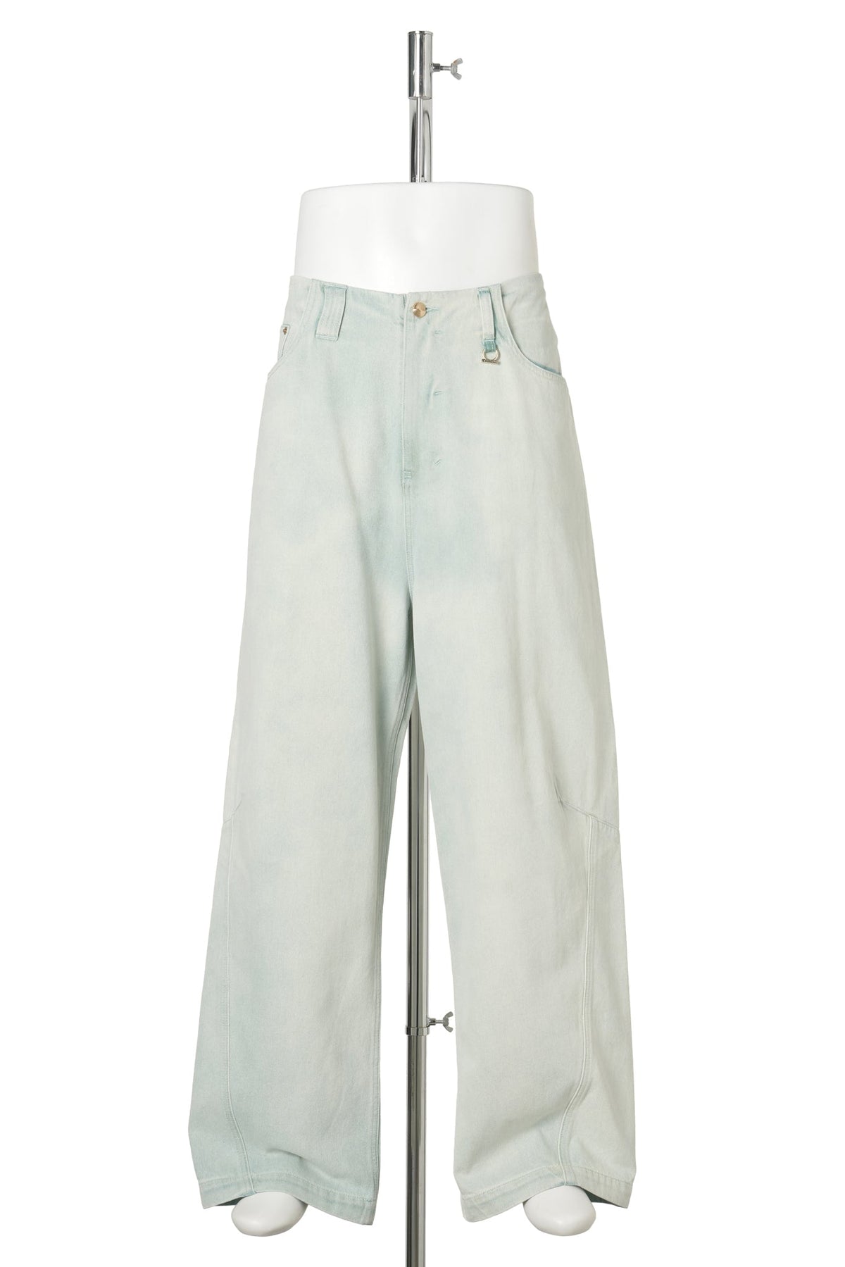CARTER N WIDE LEG JEANS / SALT GREEN