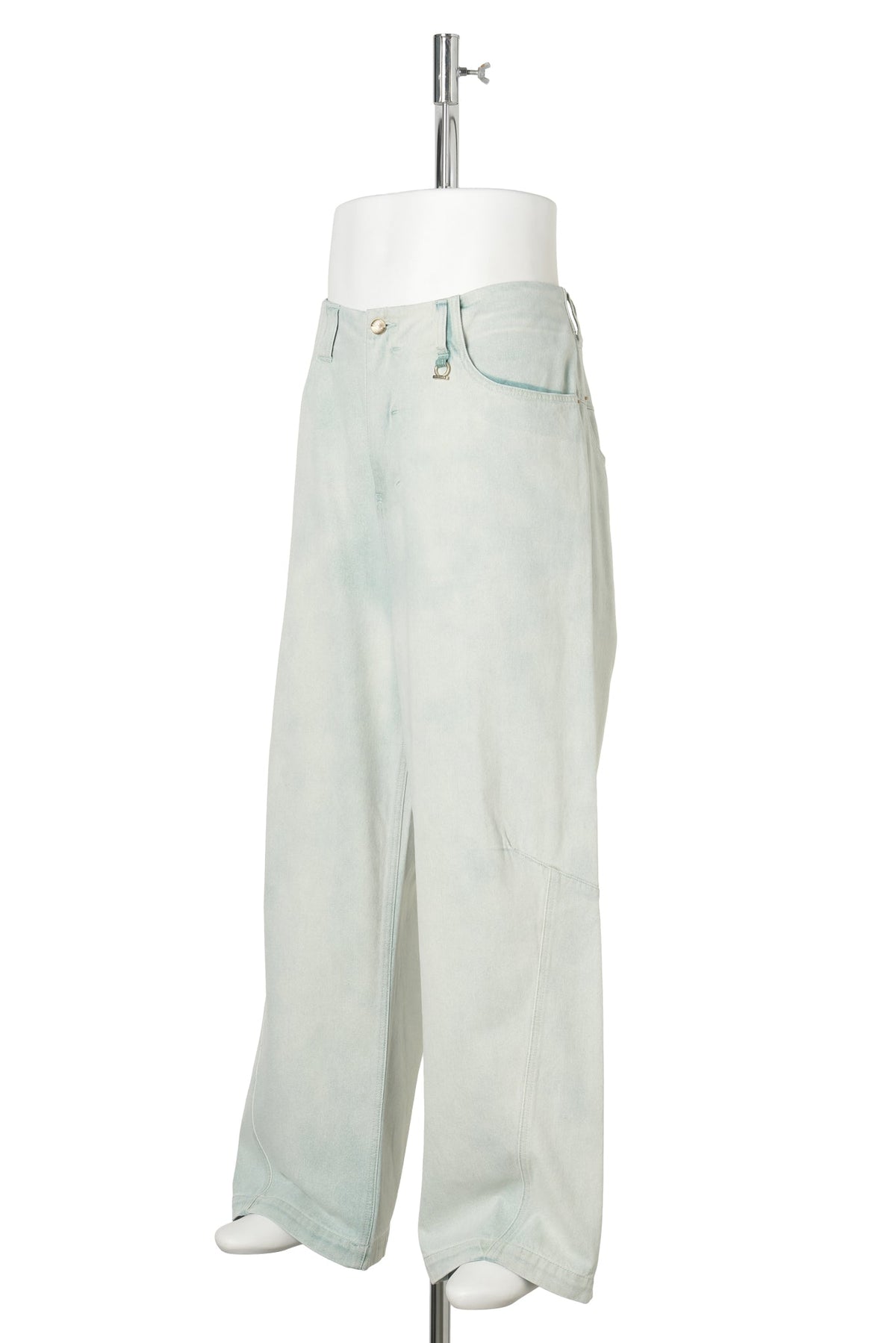 CARTER N WIDE LEG JEANS / SALT GREEN