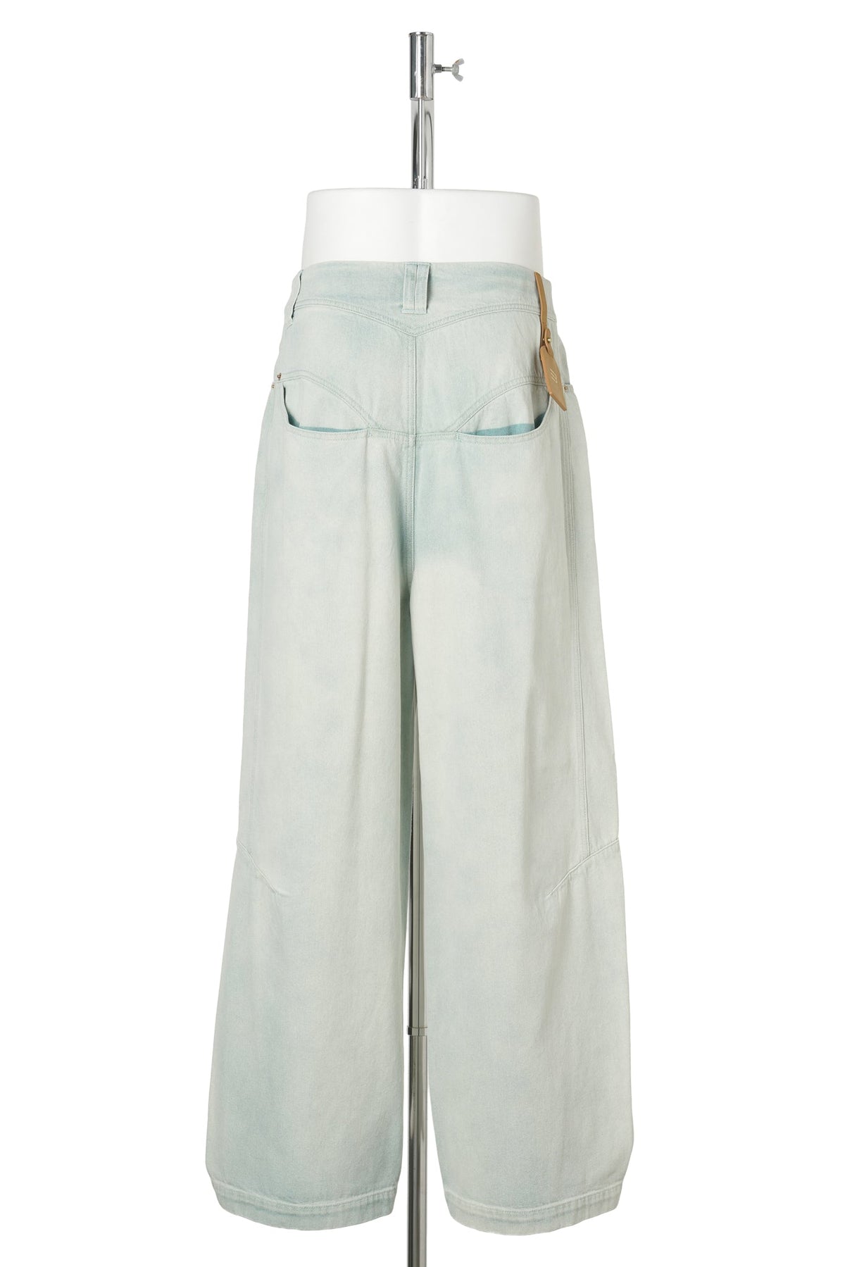 CARTER N WIDE LEG JEANS / SALT GREEN