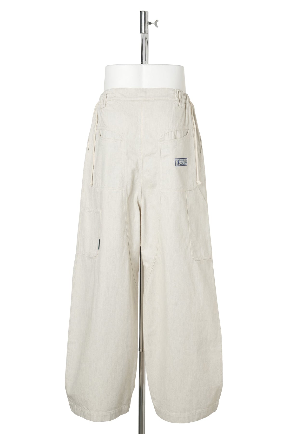 ANTONIO WIDE LEG PAINTER PANTS / CANNOLI CREAM