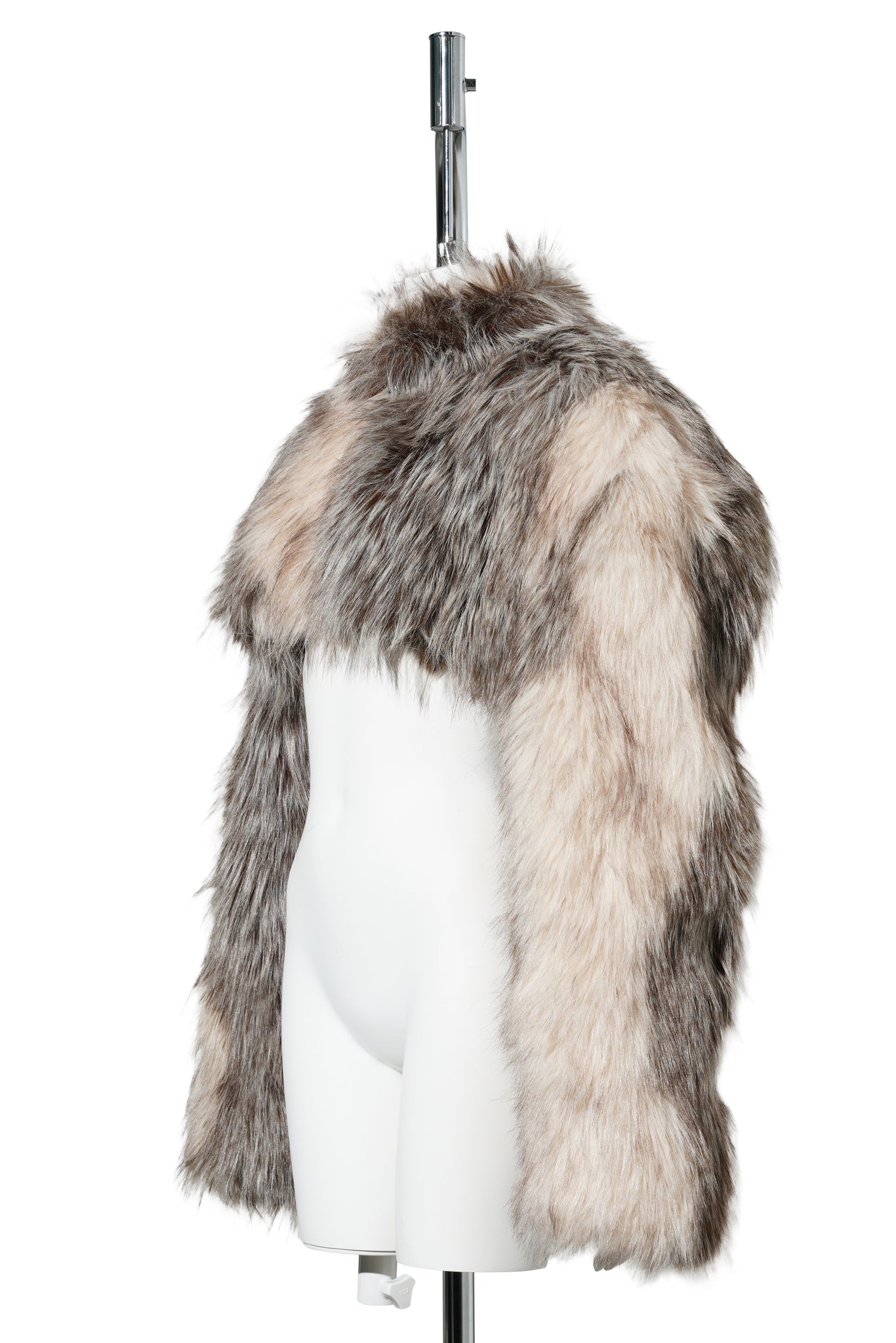 DIVA FAUX FUR BOLERO / BROWN