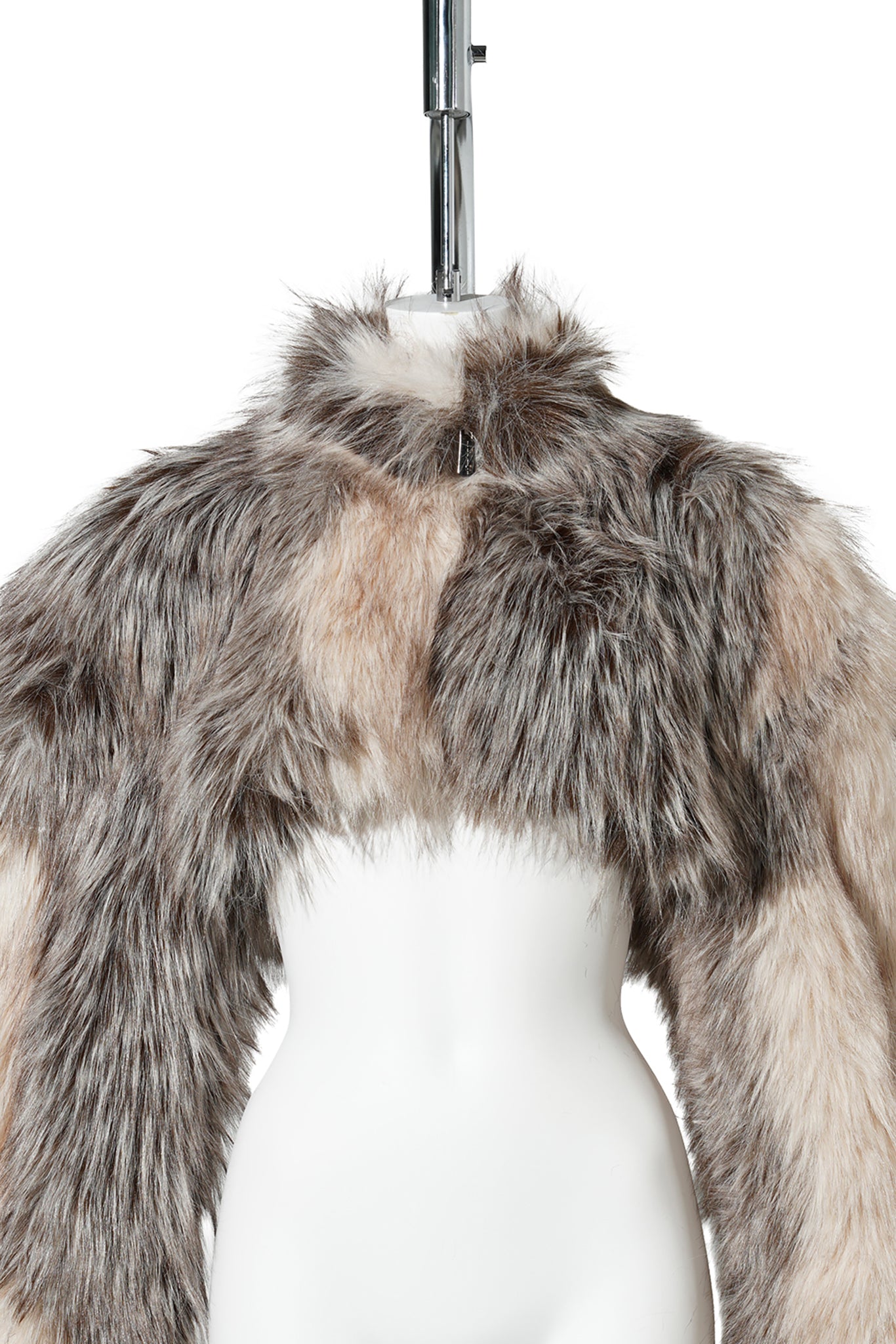 DIVA FAUX FUR BOLERO / BROWN