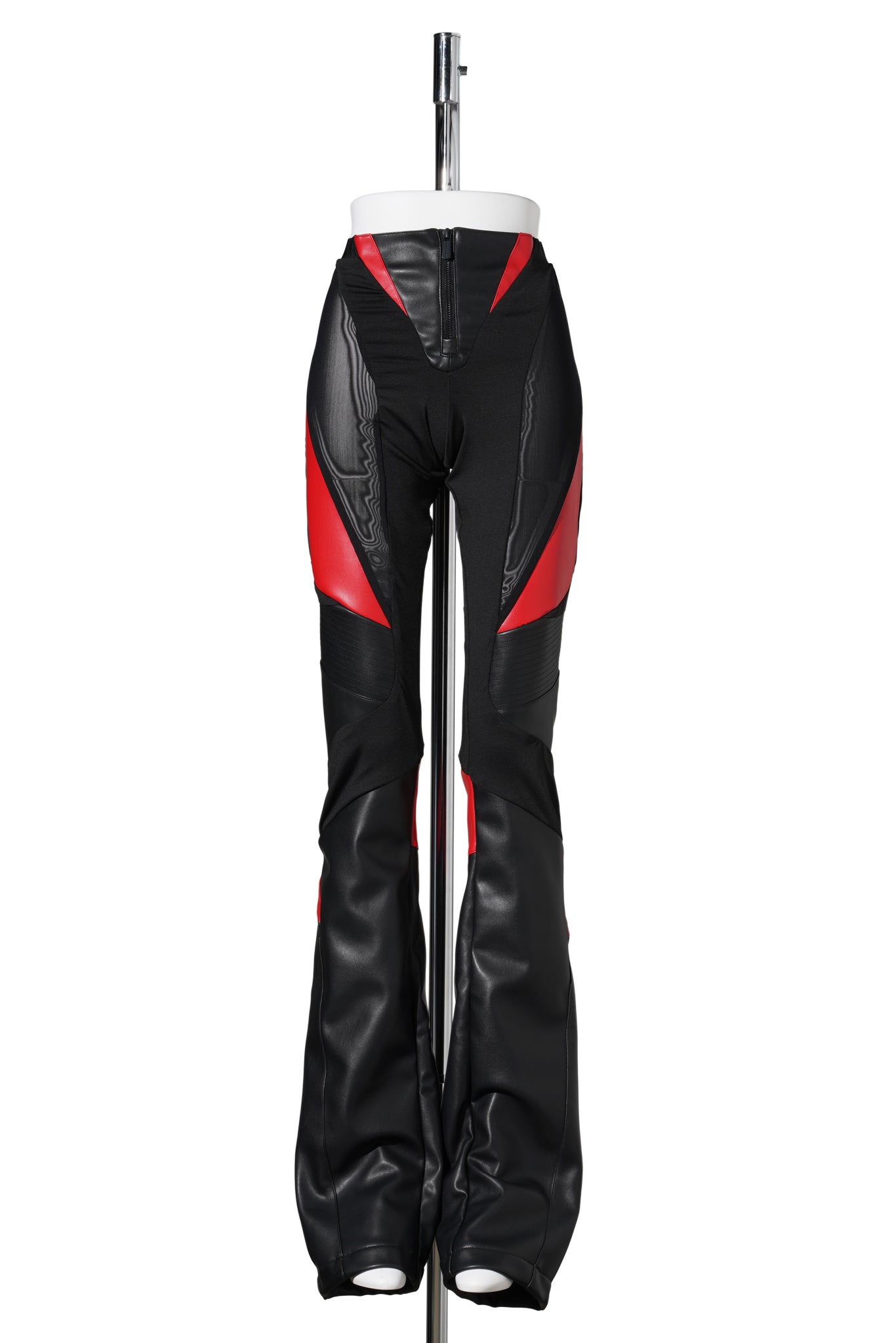 MOTO MESH PANTS / BLACK/RED