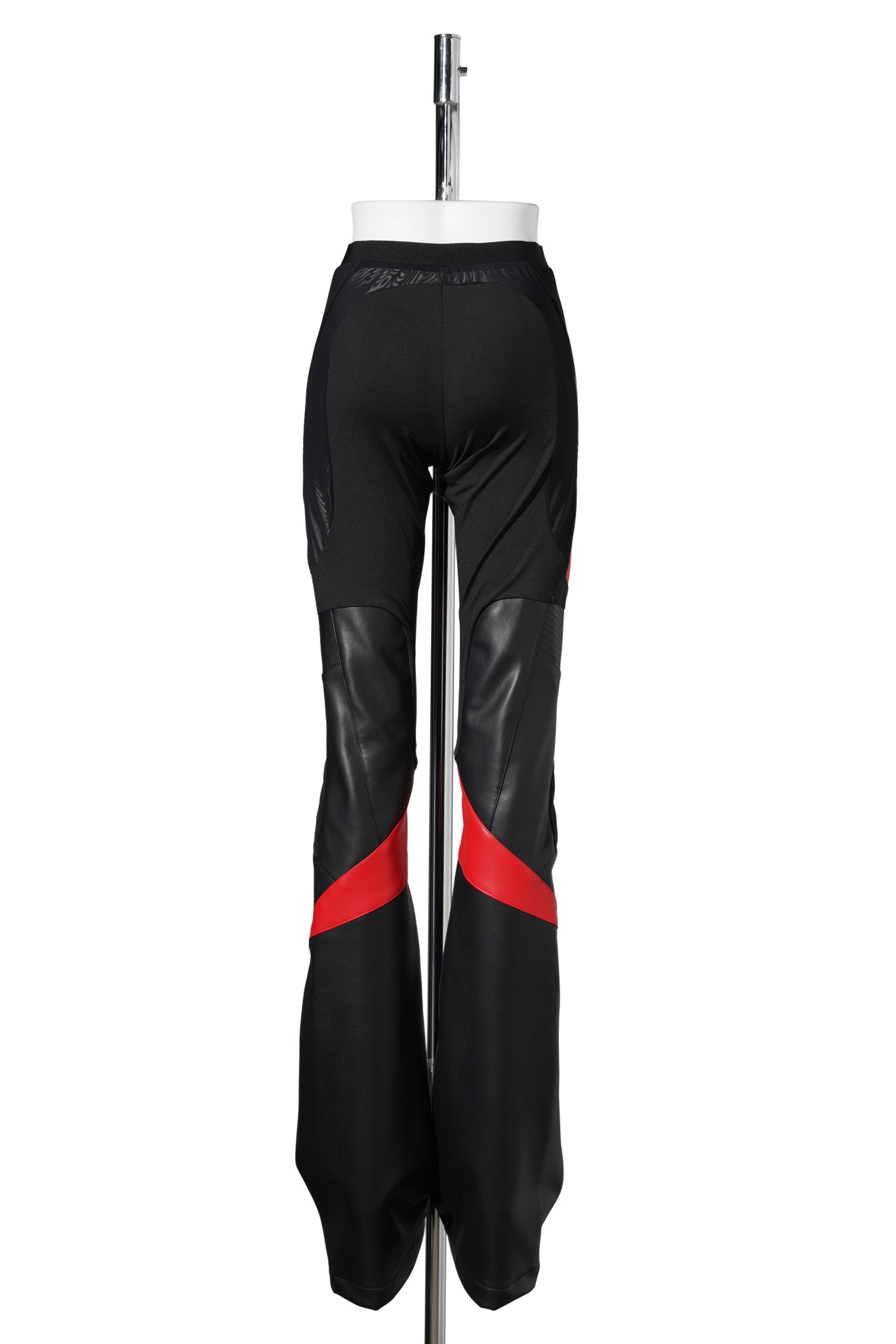 MOTO MESH PANTS / BLACK/RED
