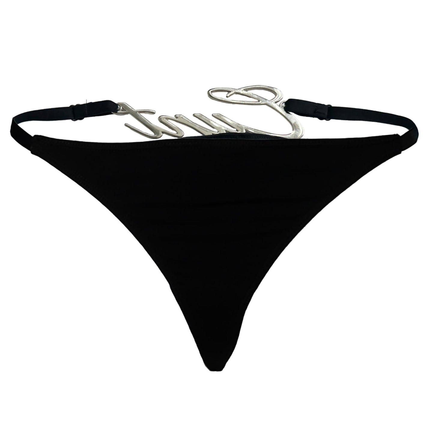 C*NT THONG / BLACK
