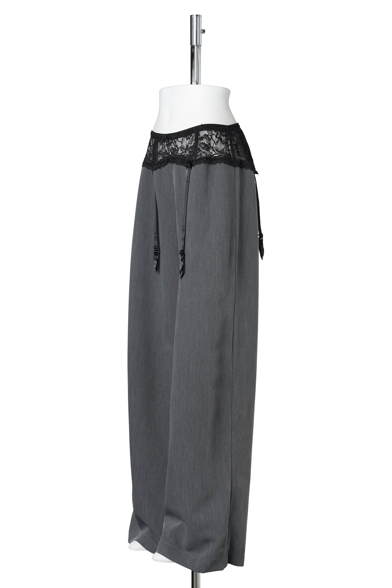 GARTER OFFICE PANTS / GREY