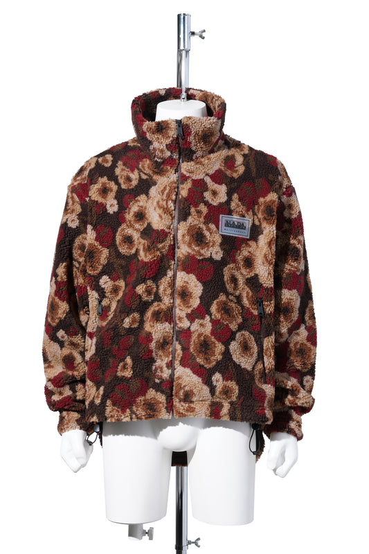 T-EMIN JACQUARD REP (BROWN FLEECE) / NPA119:FANCY