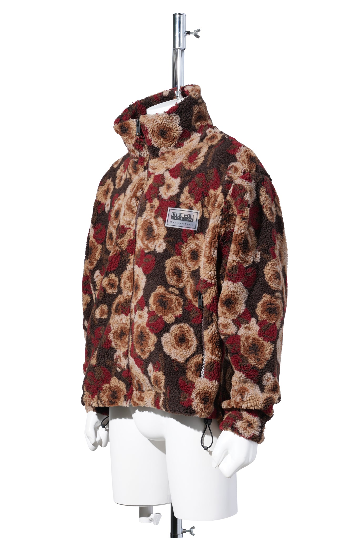 T-EMIN JACQUARD REP (BROWN FLEECE) / NPA119:FANCY