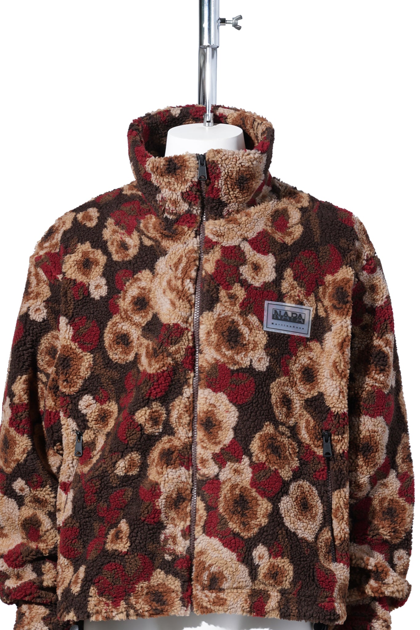 T-EMIN JACQUARD REP (BROWN FLEECE) / NPA119:FANCY