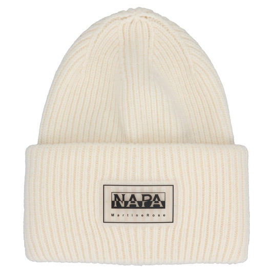 F-DOUGLAS REP (WHITE BEANIE) / NPA125:WHITE WHISPER