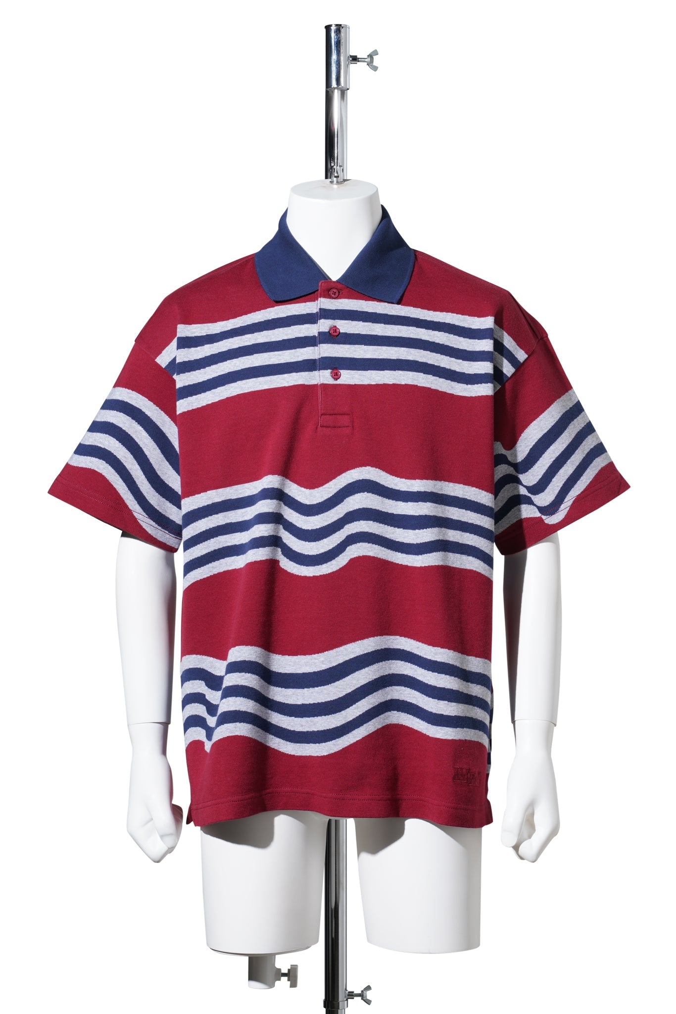 GO SS REP (RED POLO) / NPA128:STRIPE