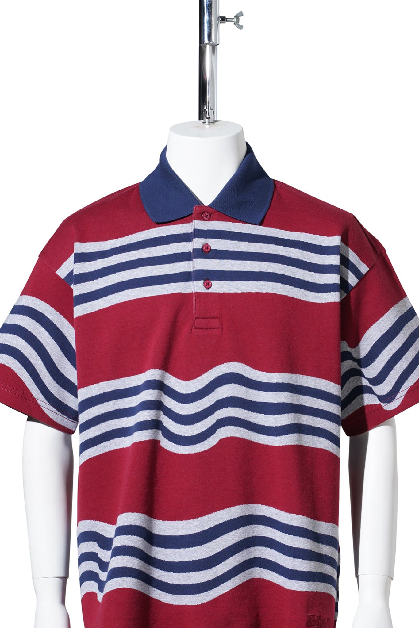 GO SS REP (RED POLO) / NPA128:STRIPE