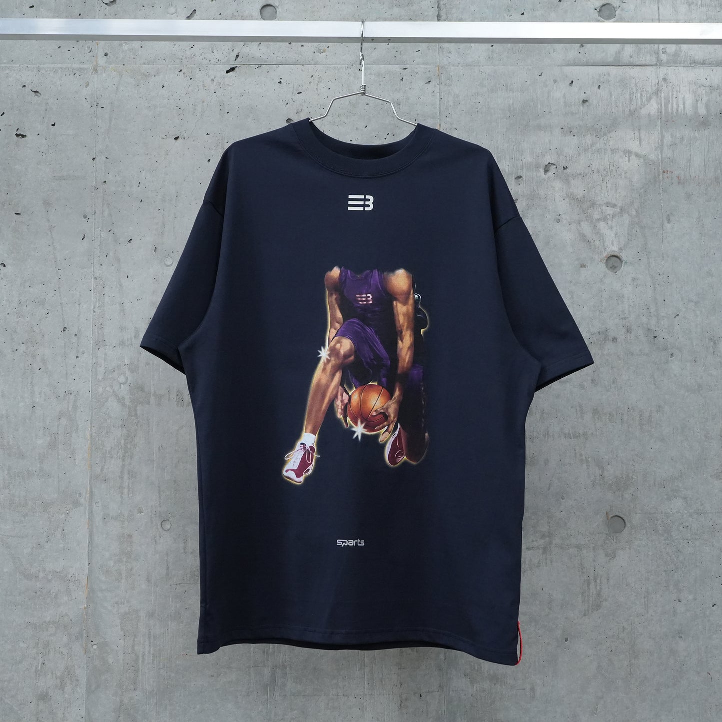 AIR WASHED TEE / CARTER NAVY