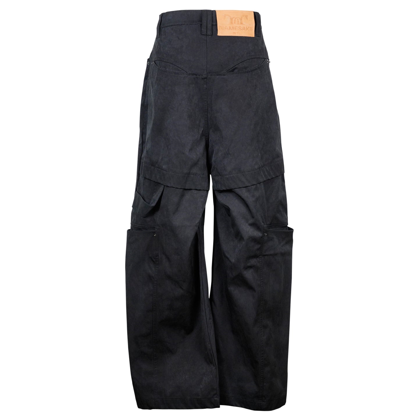 ANTONIO STAINED CARPENTER PANTS / EUPHORIC BLACK