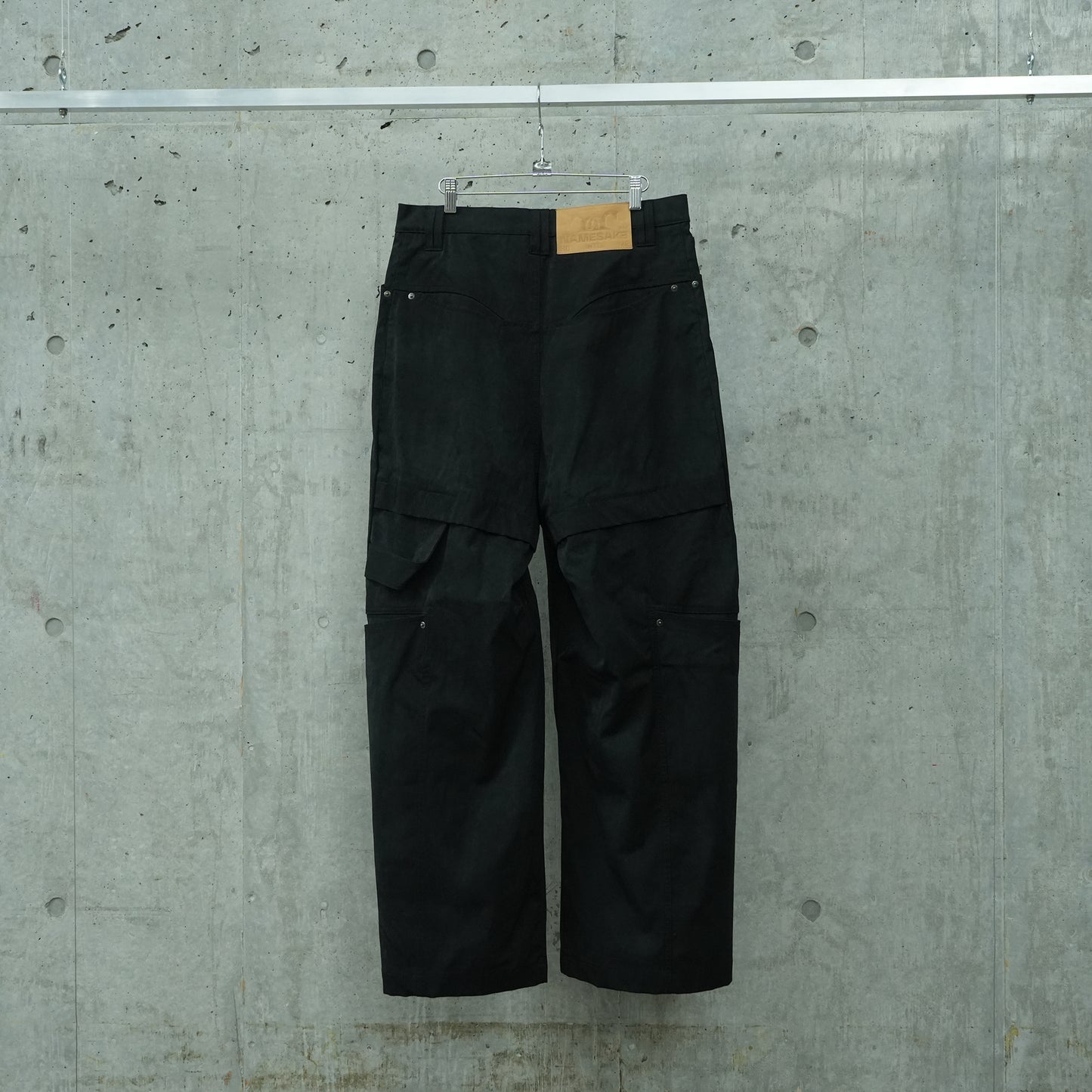 ANTONIO STAINED CARPENTER PANTS / EUPHORIC BLACK