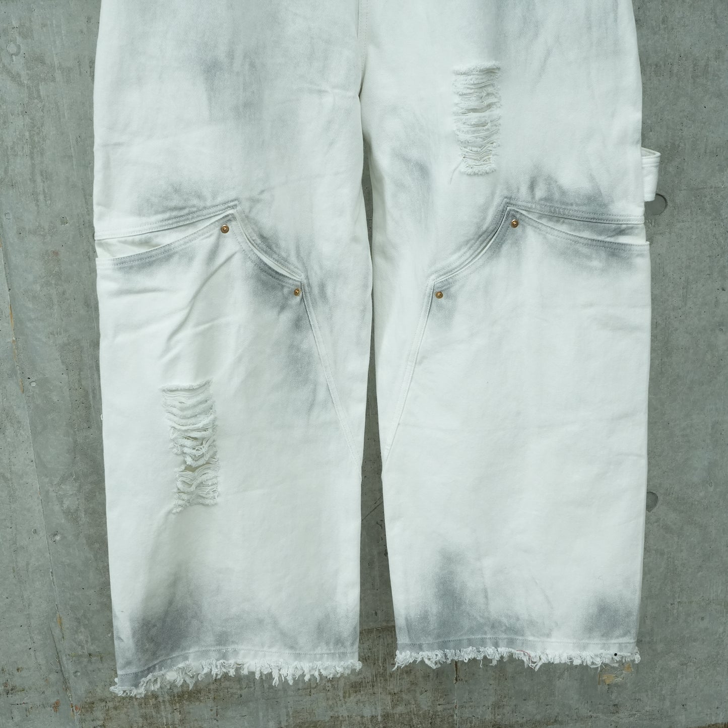 ANTONIO WASHED CARPENTER JEANS / WASHED CANVAS