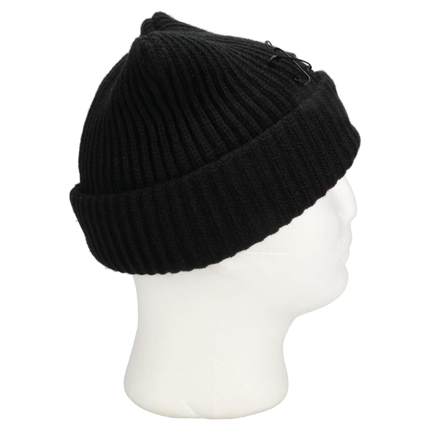 XX CAT BEANIE / BLACK/BLACK