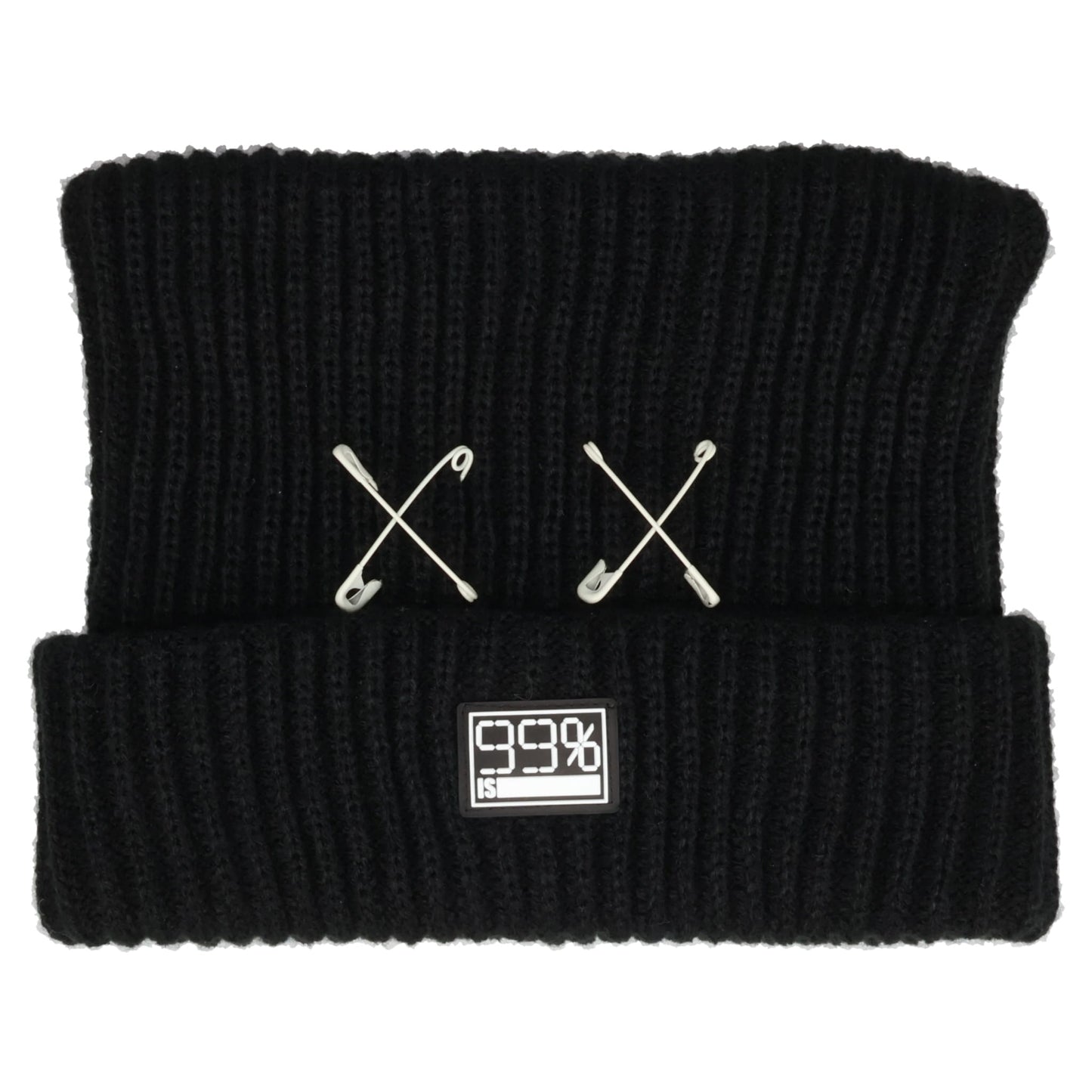 XX CAT BEANIE / BLACK/WHITE