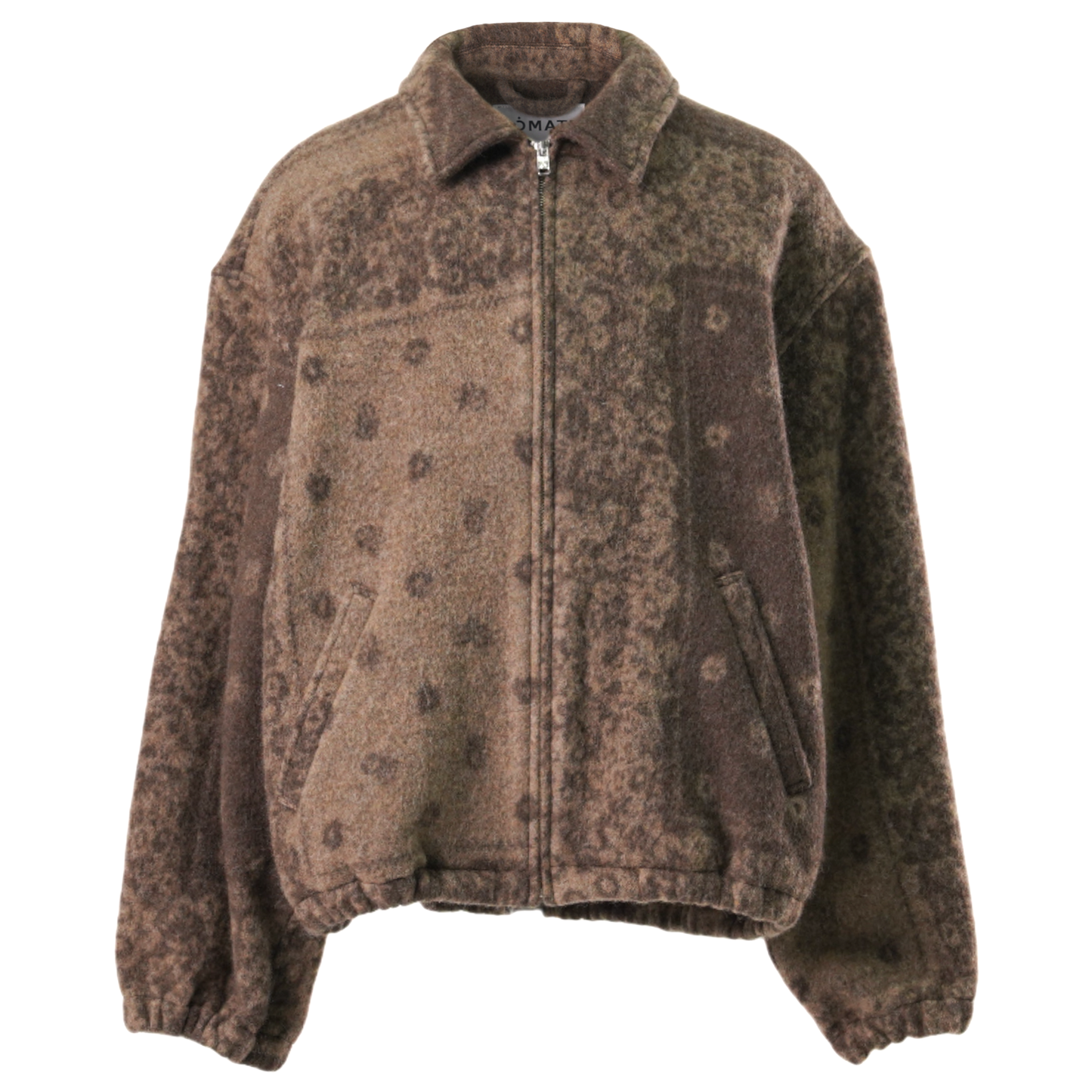 BLANKET BLOUSON / BROWN