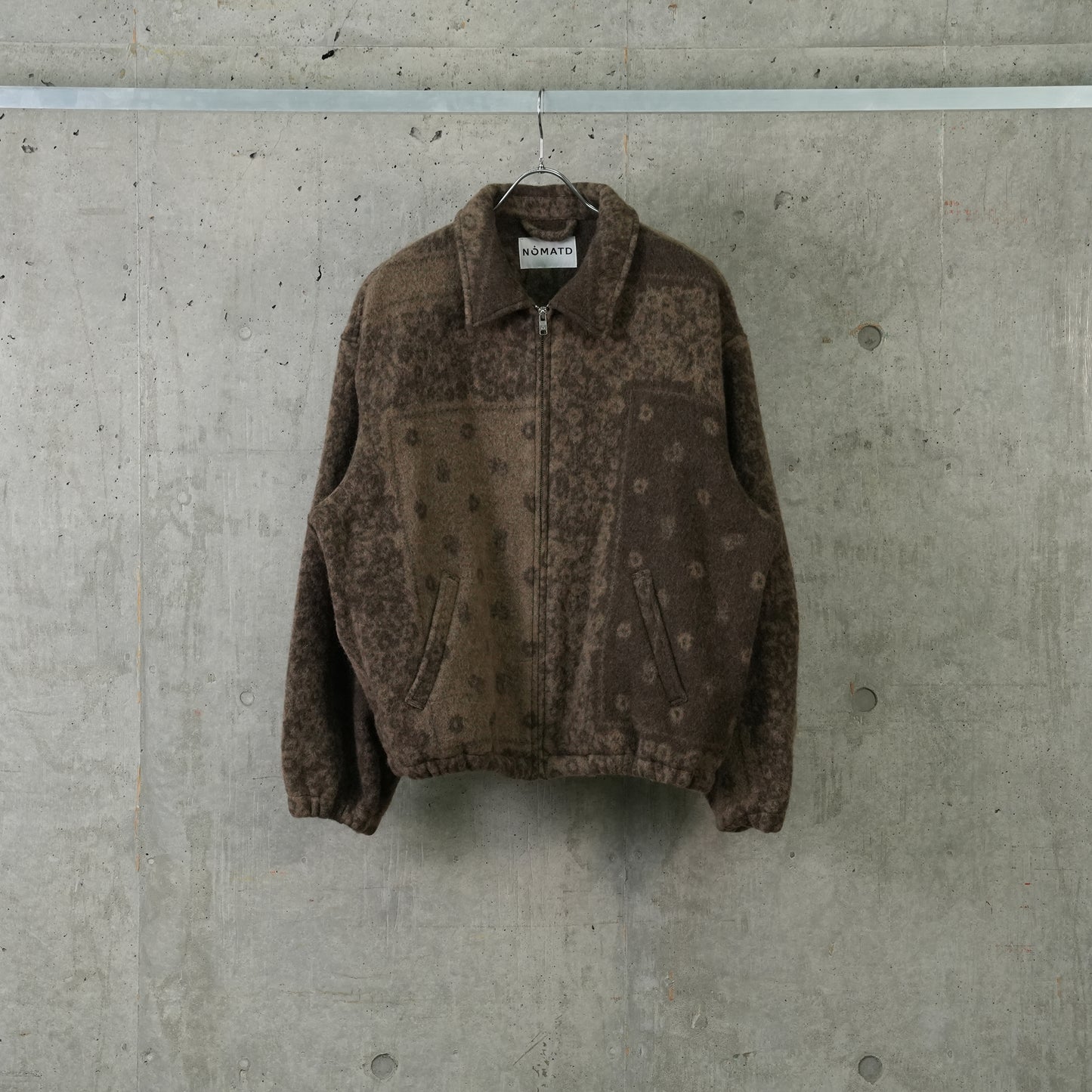 BLANKET BLOUSON / BROWN