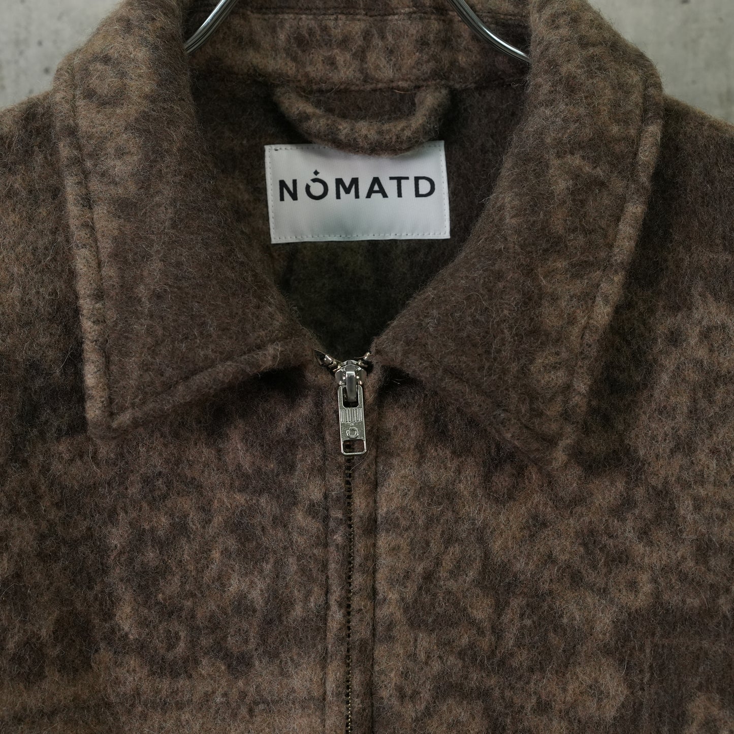 BLANKET BLOUSON / BROWN