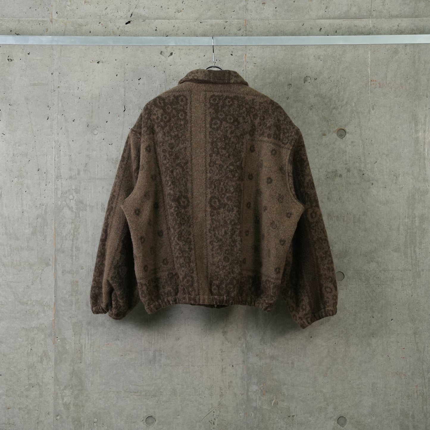 BLANKET BLOUSON / BROWN