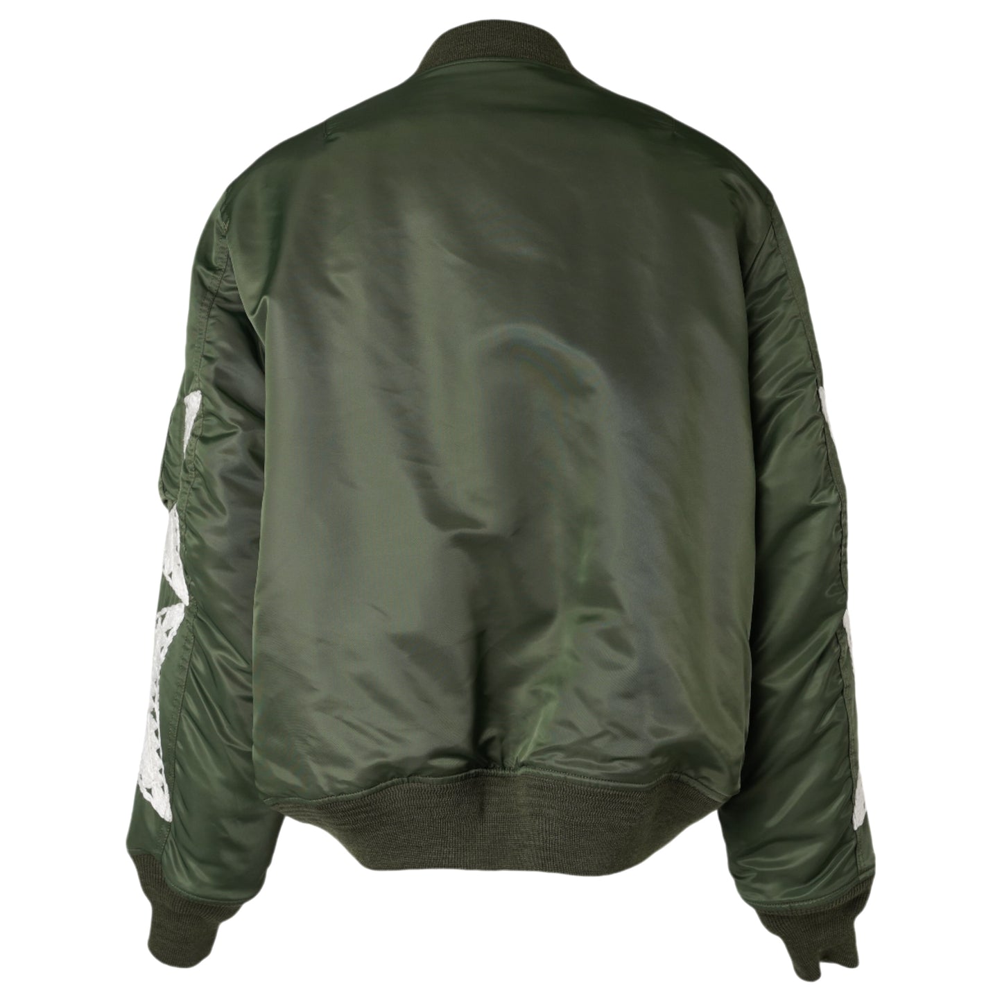 THE CRAFT HAND EMBROIDERY FLIGHT JACKET / OLIVE