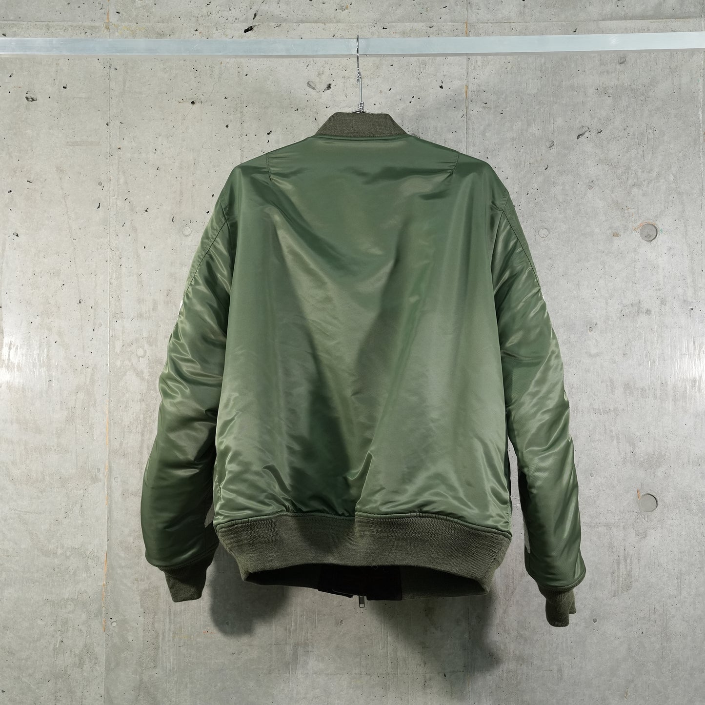 THE CRAFT HAND EMBROIDERY FLIGHT JACKET / OLIVE