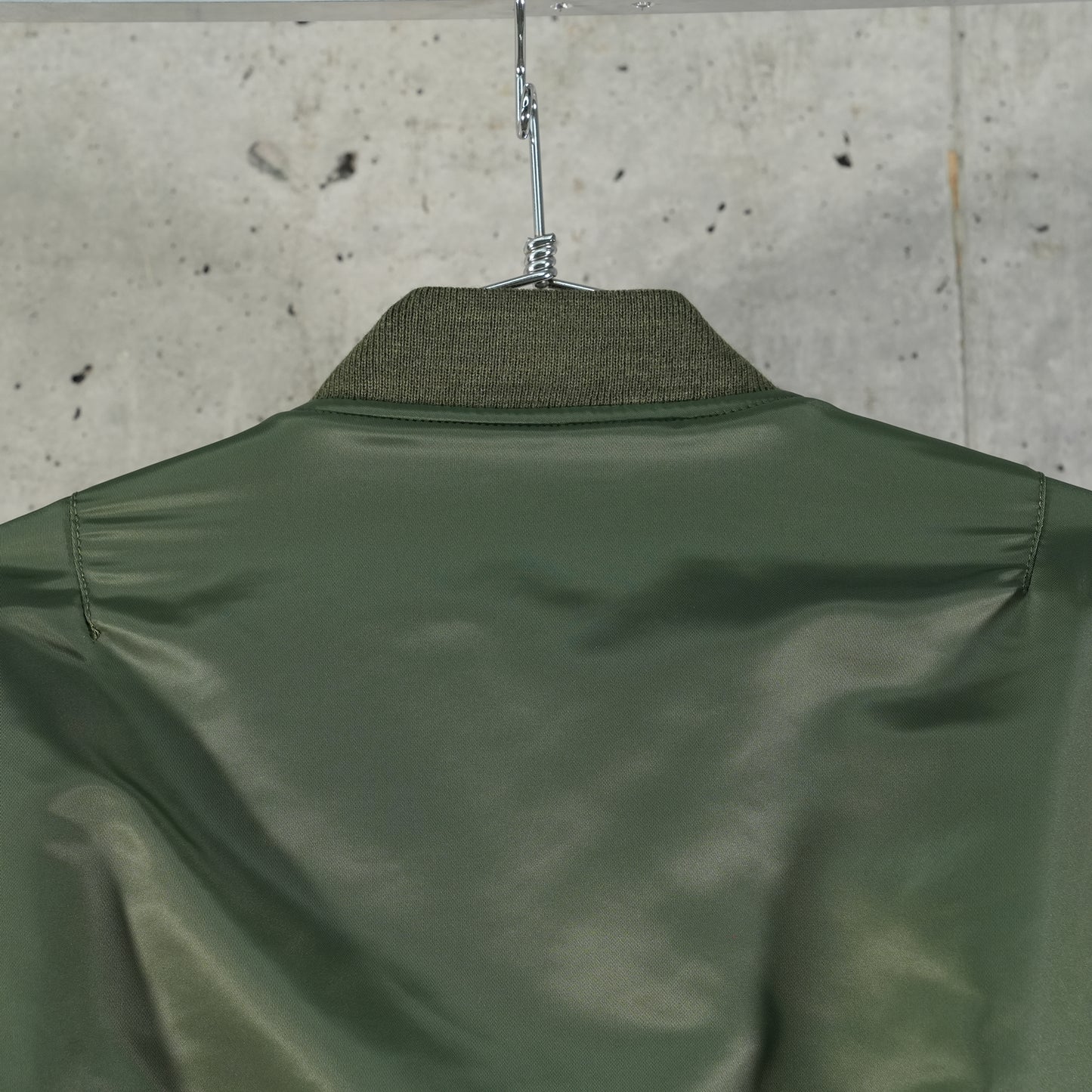 THE CRAFT HAND EMBROIDERY FLIGHT JACKET / OLIVE