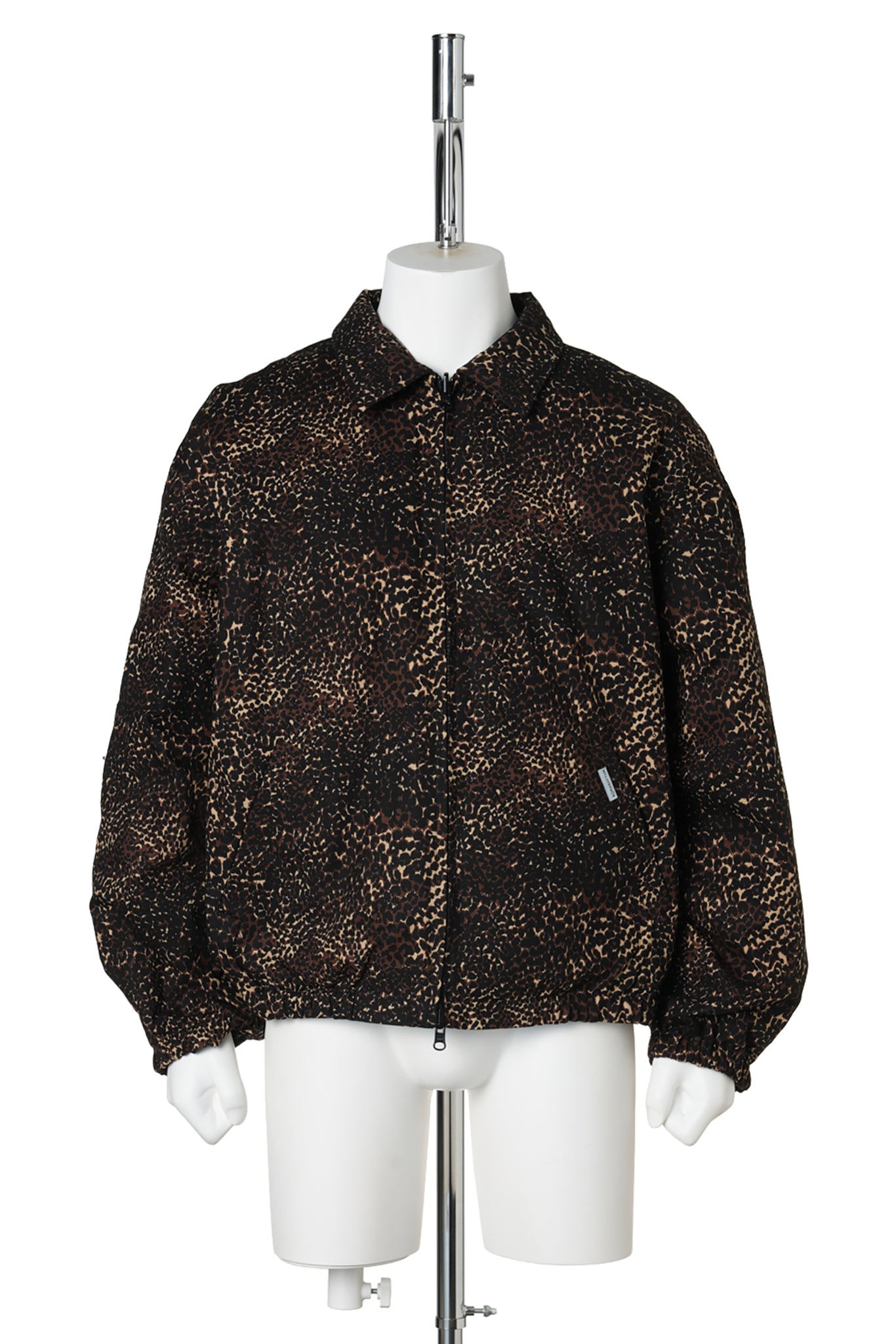 LEOPARD REVERSIBLE DOWN PUFFER JACKET / LEOPARD/BROWN