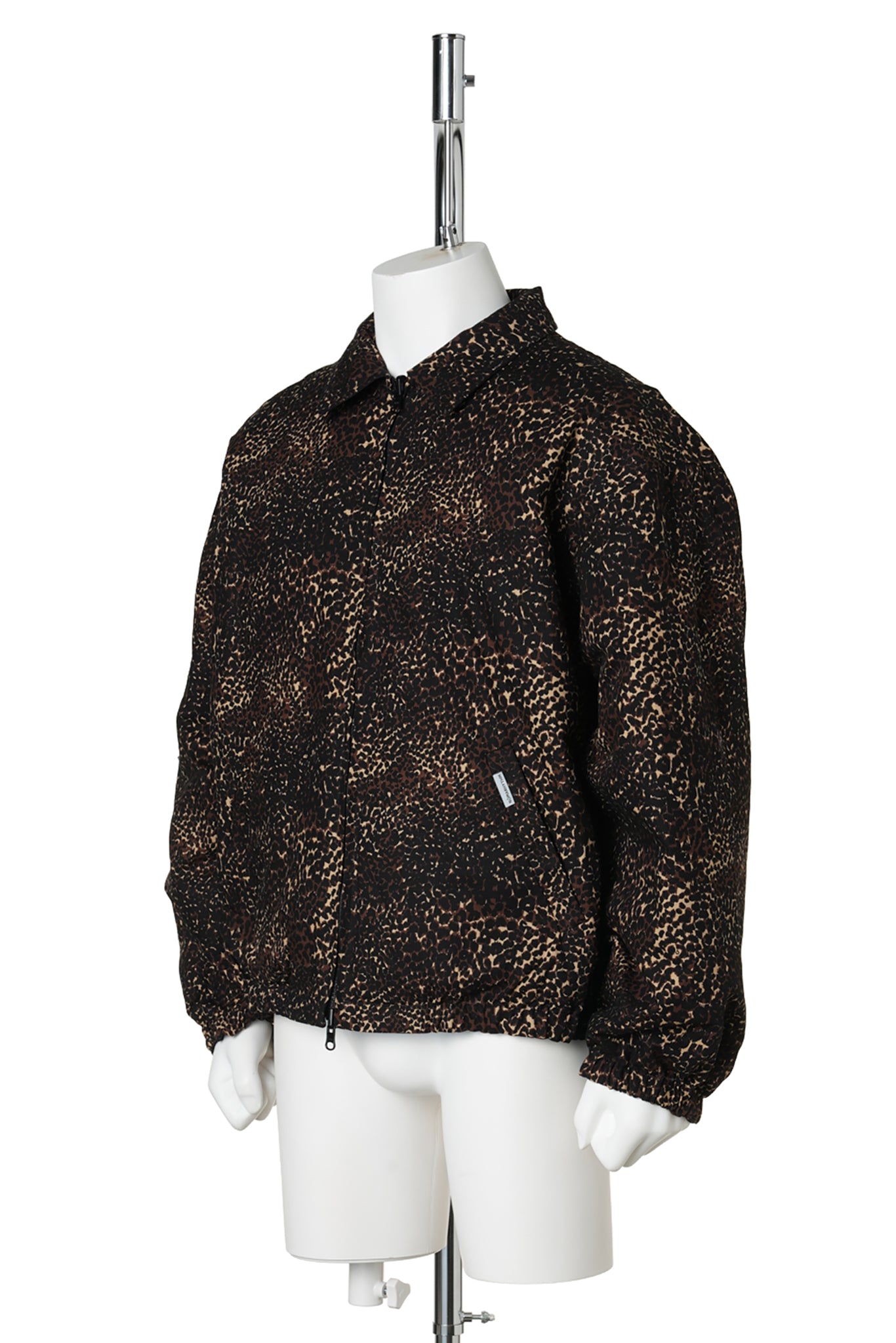 LEOPARD REVERSIBLE DOWN PUFFER JACKET / LEOPARD/BROWN