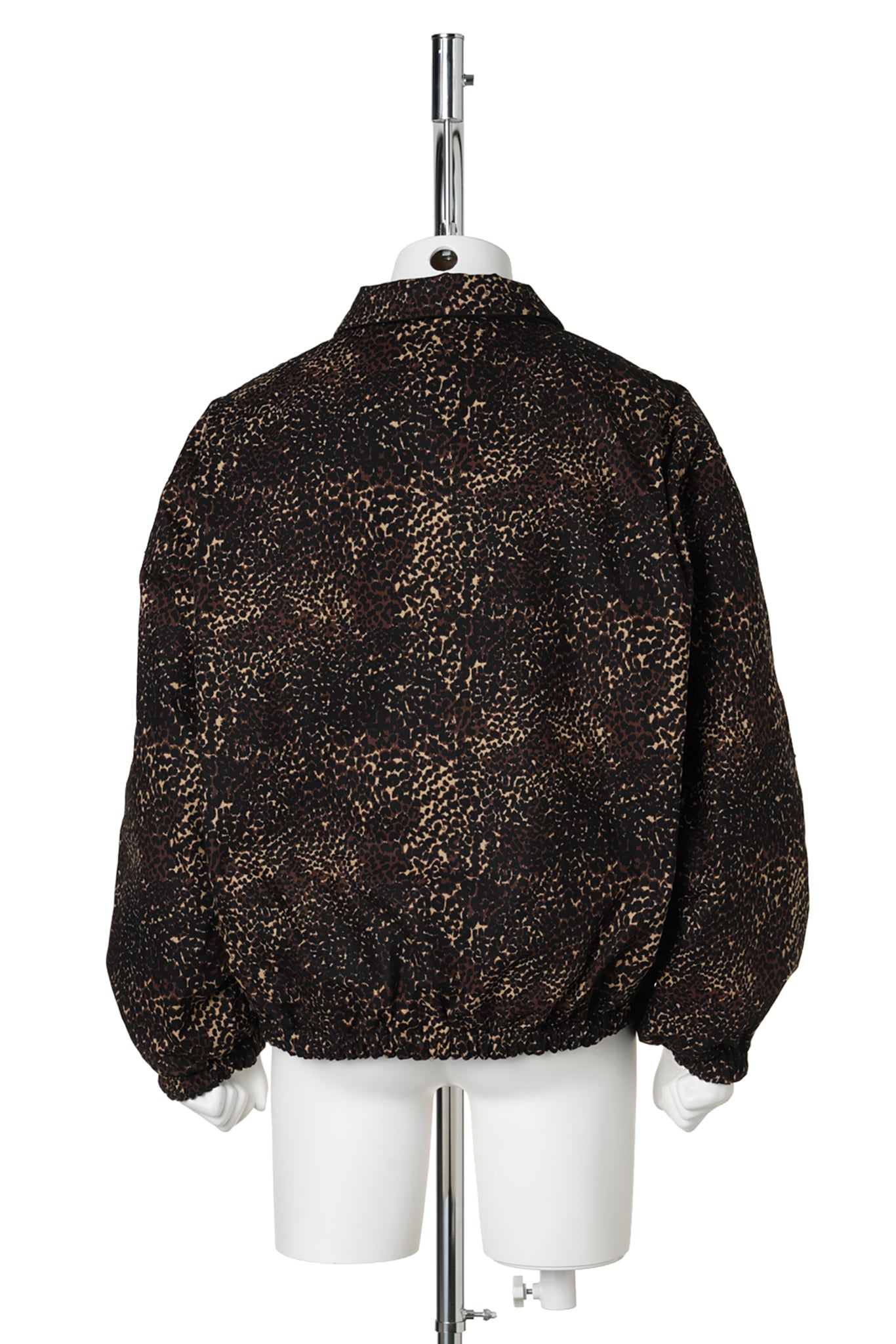LEOPARD REVERSIBLE DOWN PUFFER JACKET / LEOPARD/BROWN